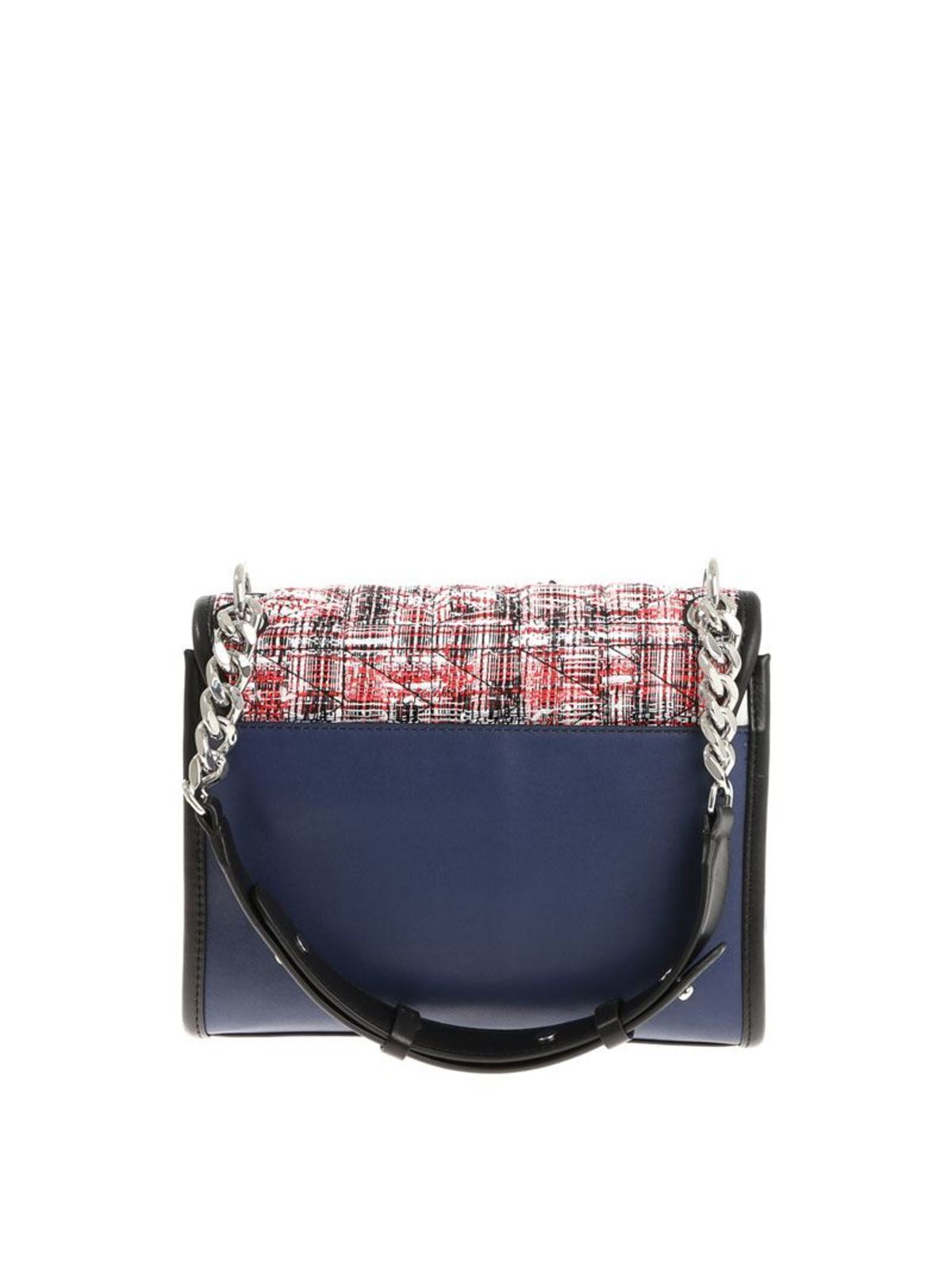 karl lagerfeld agyness tweed shoulder bag