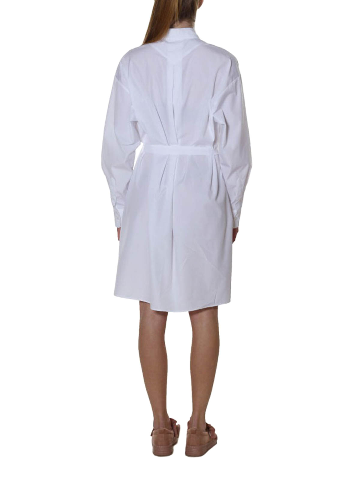 tea length shirt dress