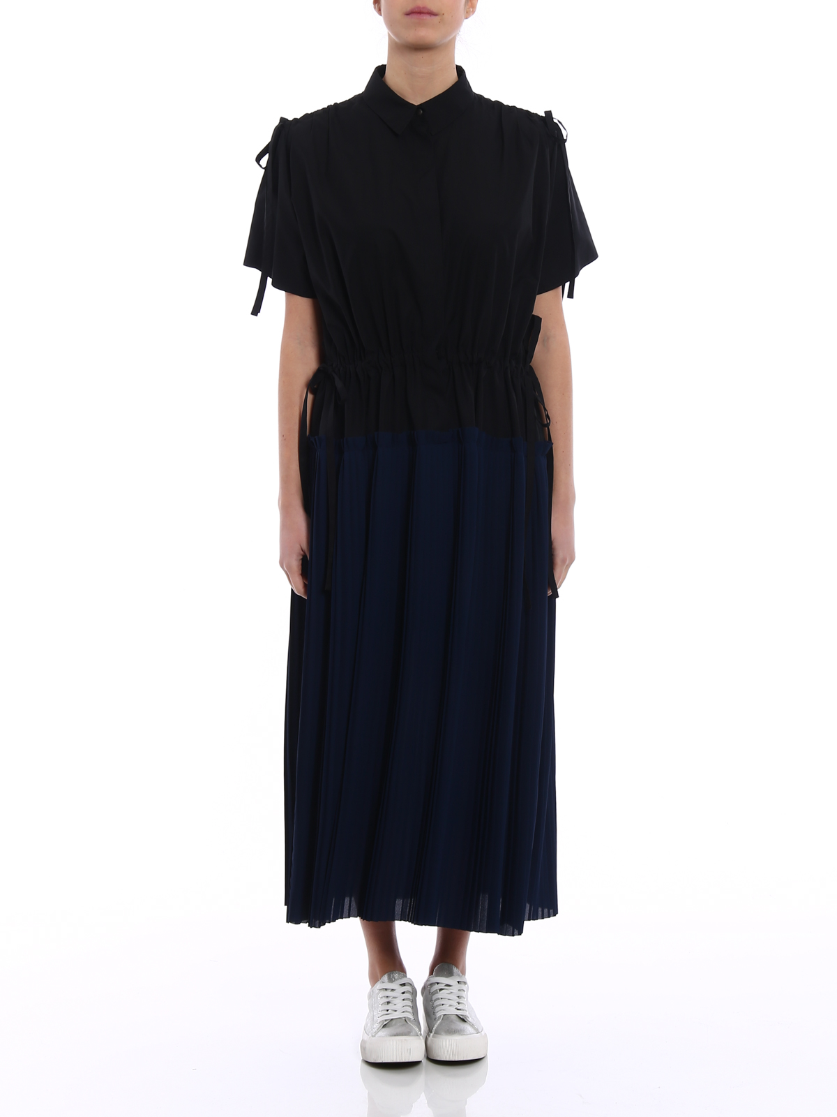 kenzo pleated dress