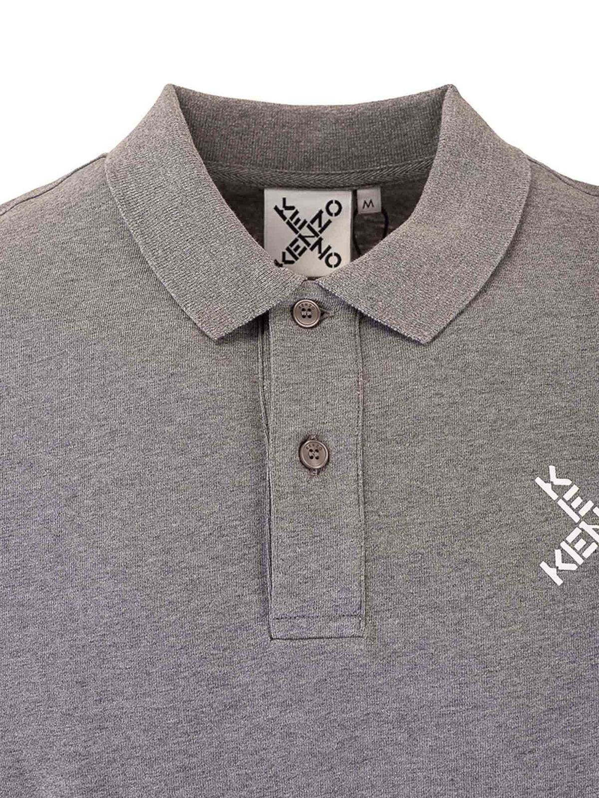 kenzo polo grey