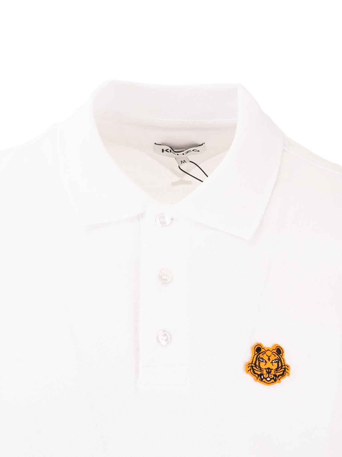 kenzo tiger crest polo shirt