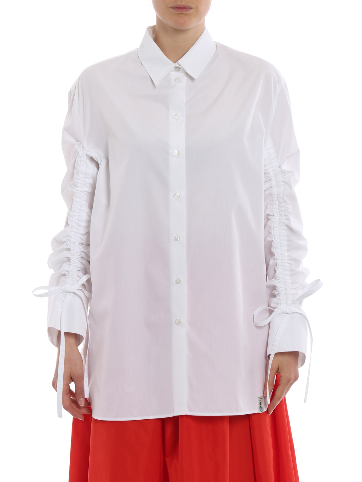 kenzo ruffle shirt