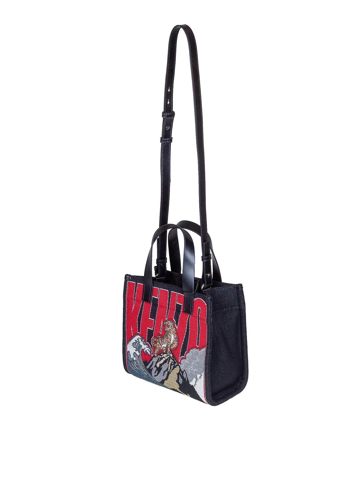 Jungle Tiger Mountain small tote bag 