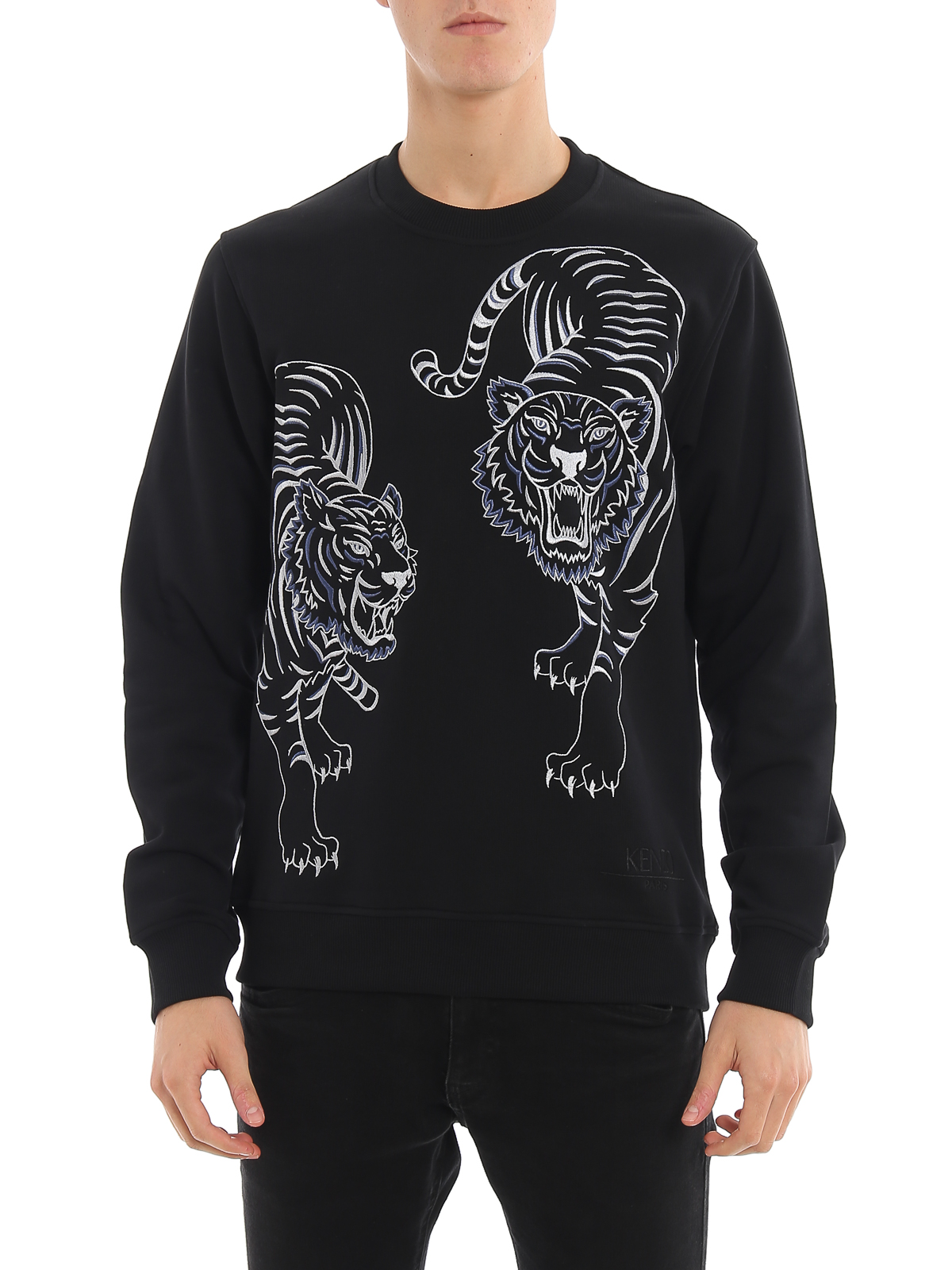Sweatshirts & Sweaters Kenzo - Double Tiger embroidery sweatshirt 