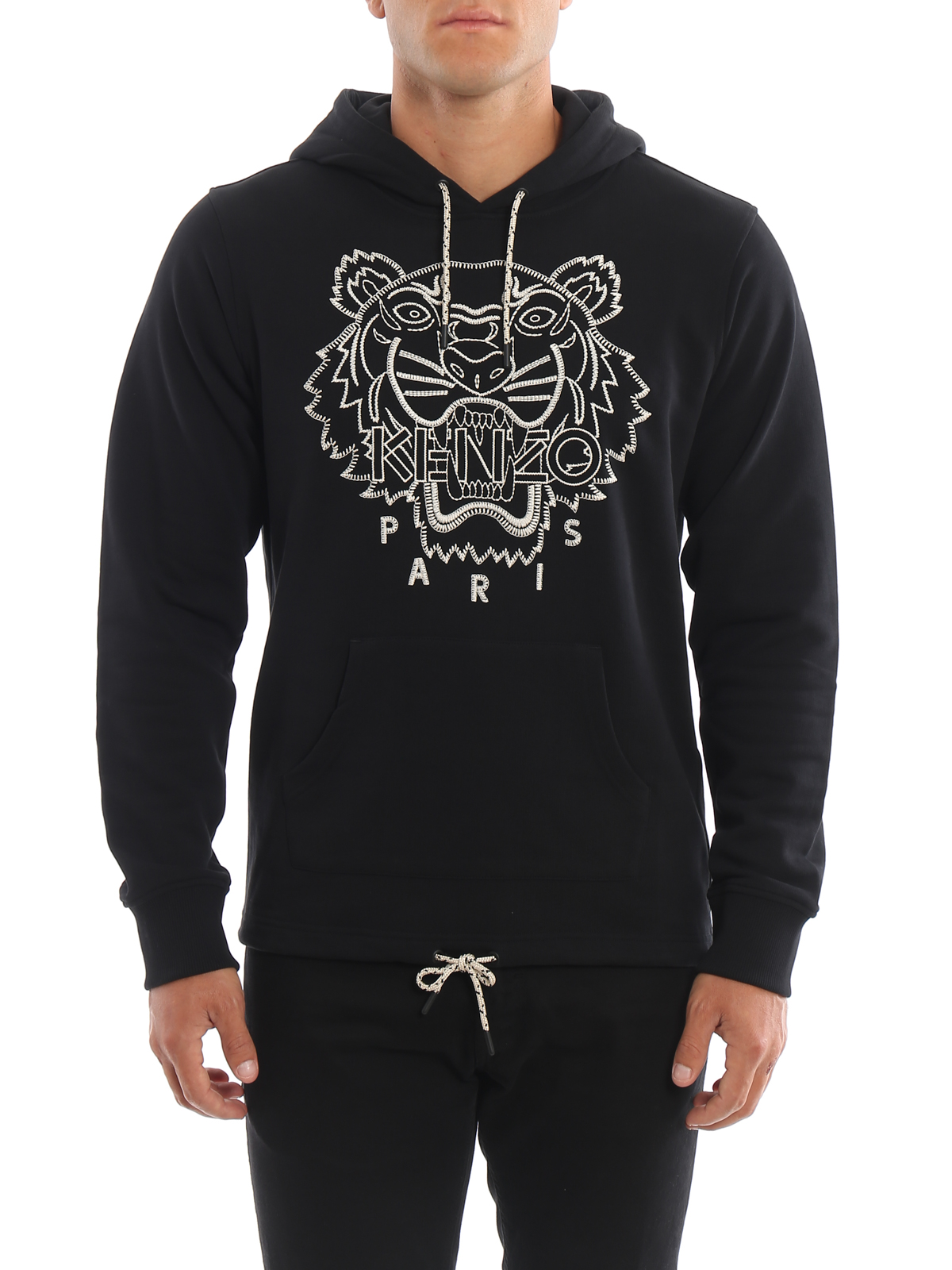 Sweatshirts & Sweaters Kenzo - Tiger embroidery hoodie 