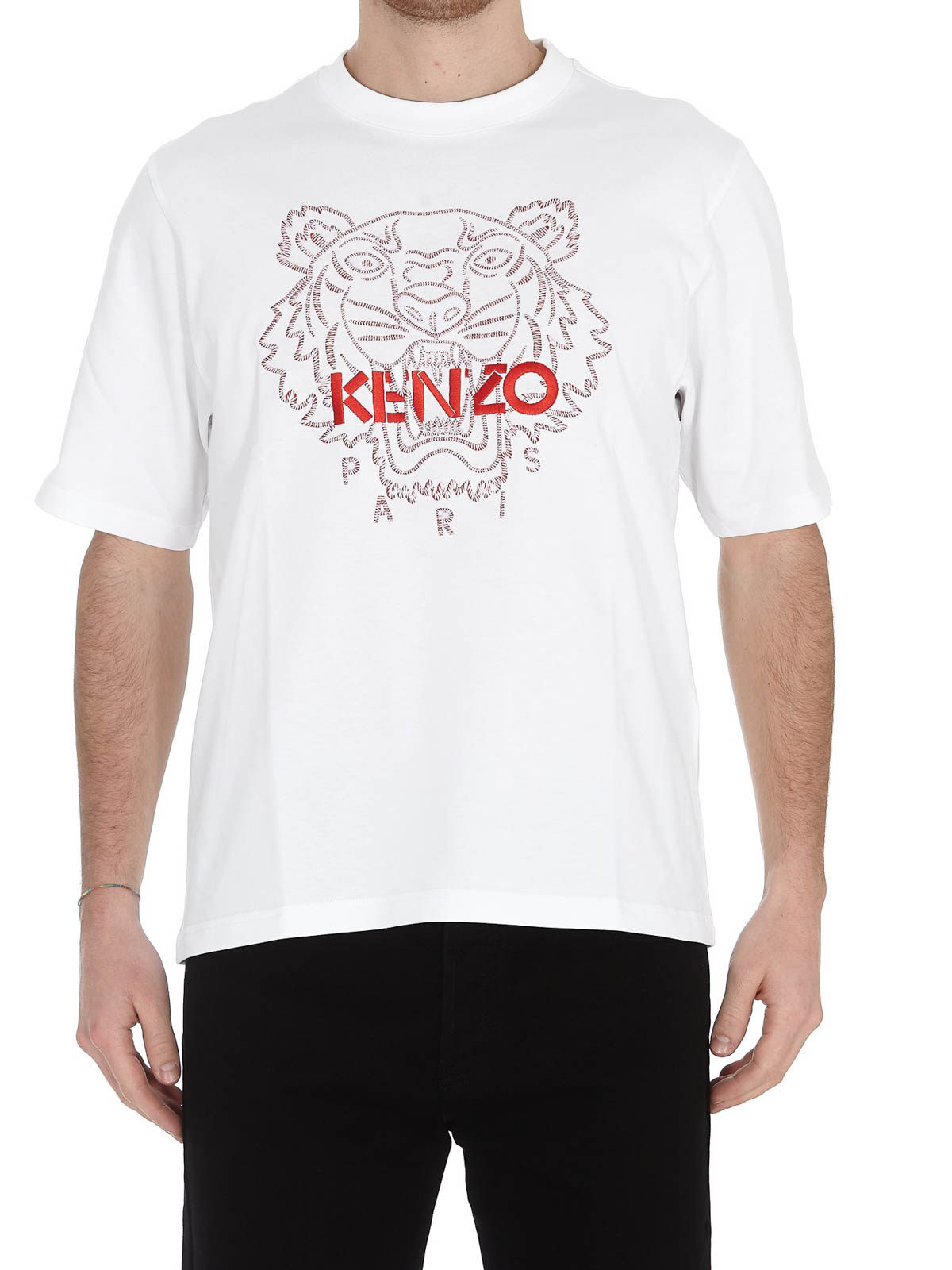 تی شرت Kenzo - Tiger logo embroidery T 