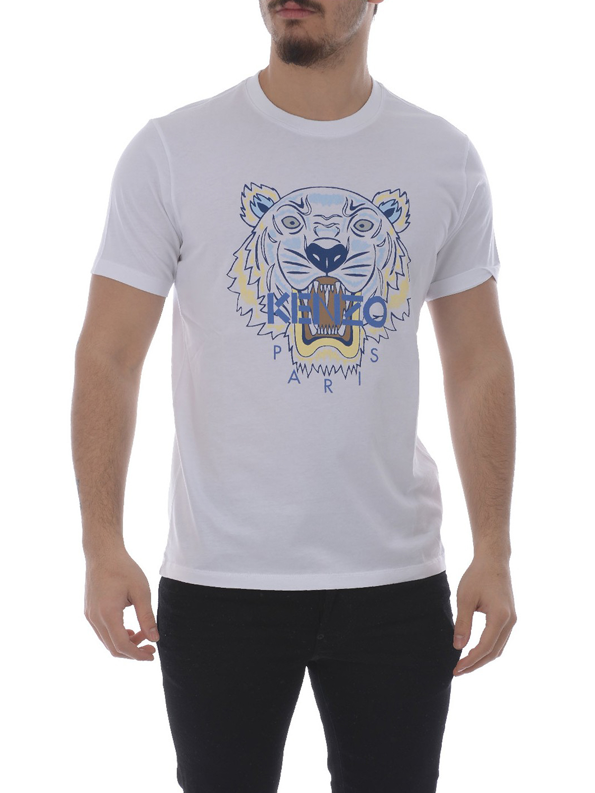 Tシャツ Kenzo - Tシャツ - 白 - F855TS0504YB01 | iKRIX shop online
