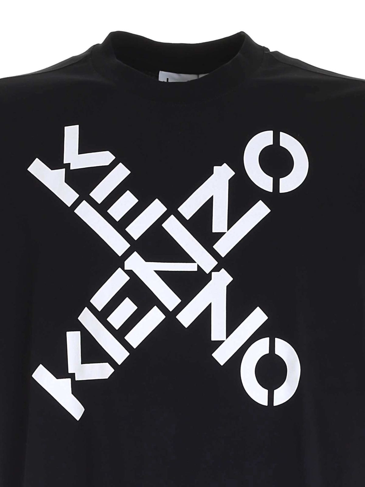 X logo cotton T-shirt