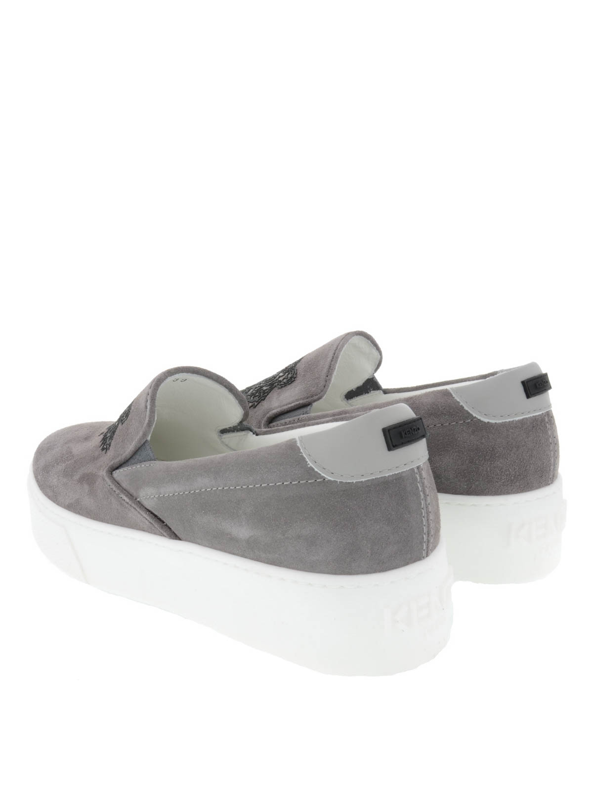 platform slip on trainers