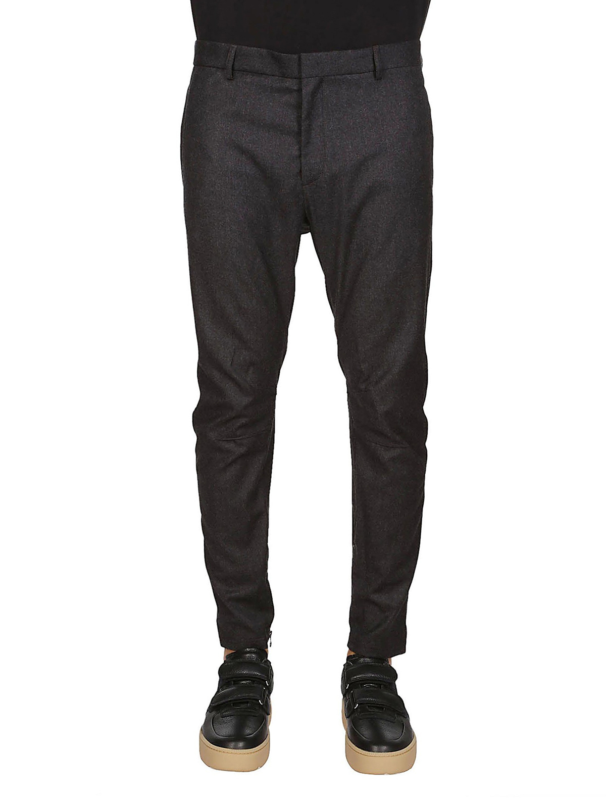 lanvin biker trousers