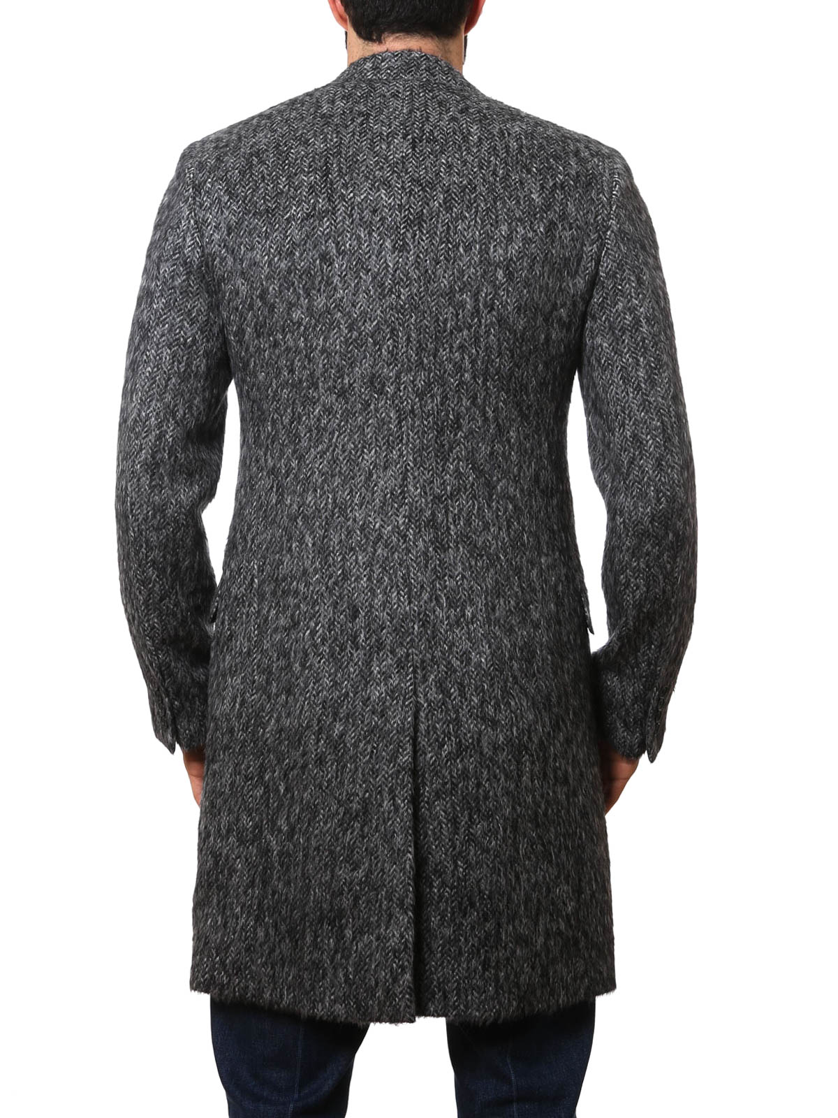 Knee length coats Lanvin Wool blend overcoat RMCO0006M0550014