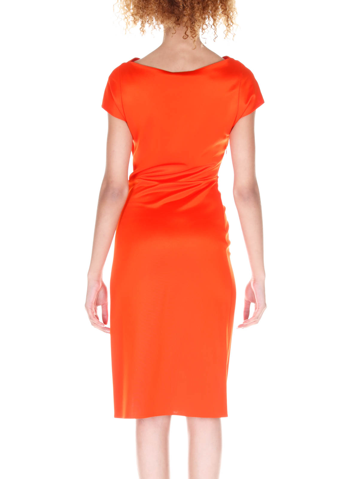 میدی Lanvin - Half sleeve knotted dress 