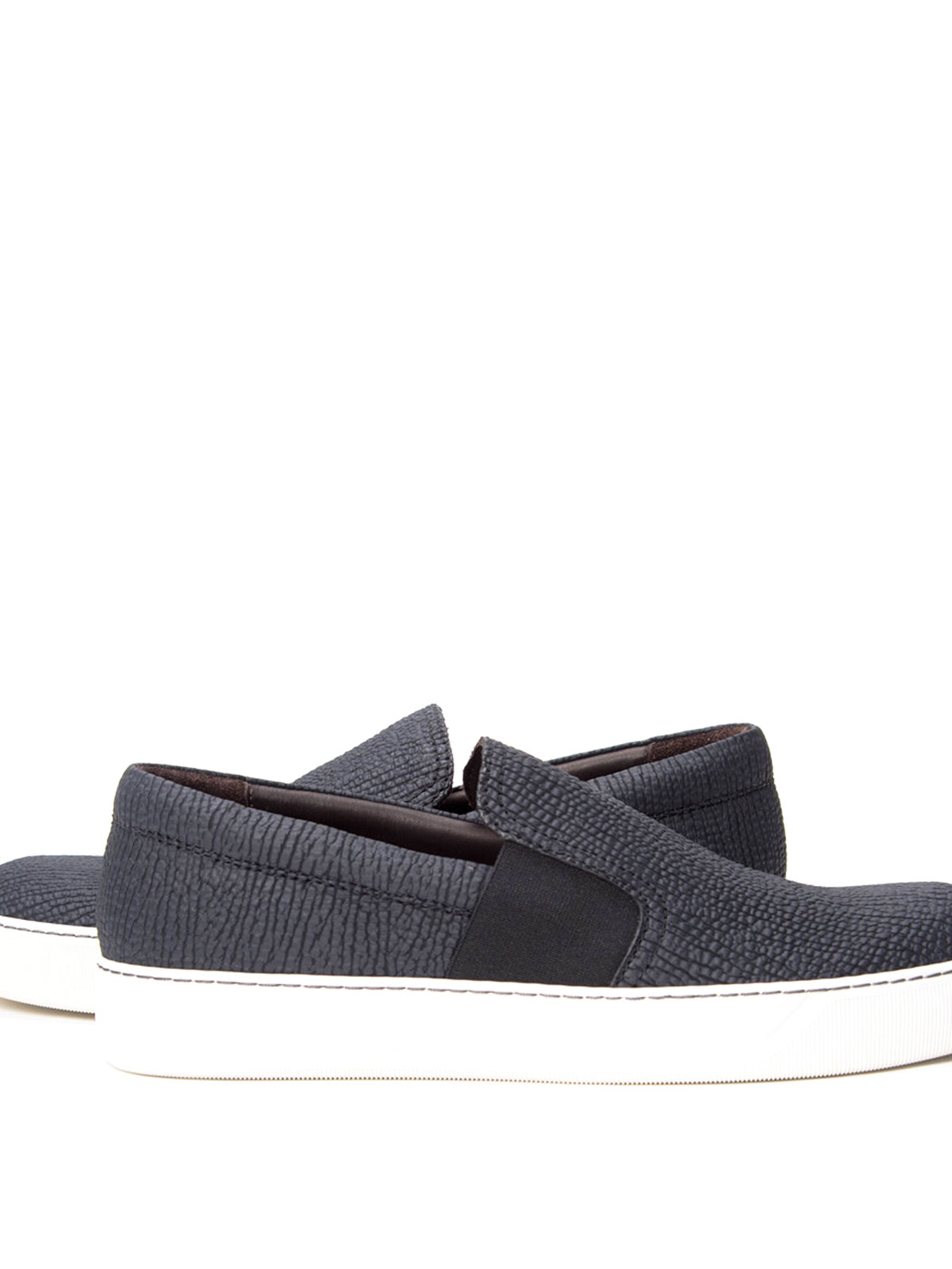 Lanvin Leather Slip Ons Trainers Skdbmovere10 Shop Online At Ikrix