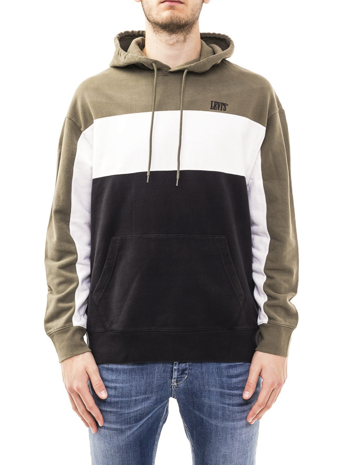 Sweatshirts & Sweaters Levi'S - Colour block cotton hoodie - 855370001