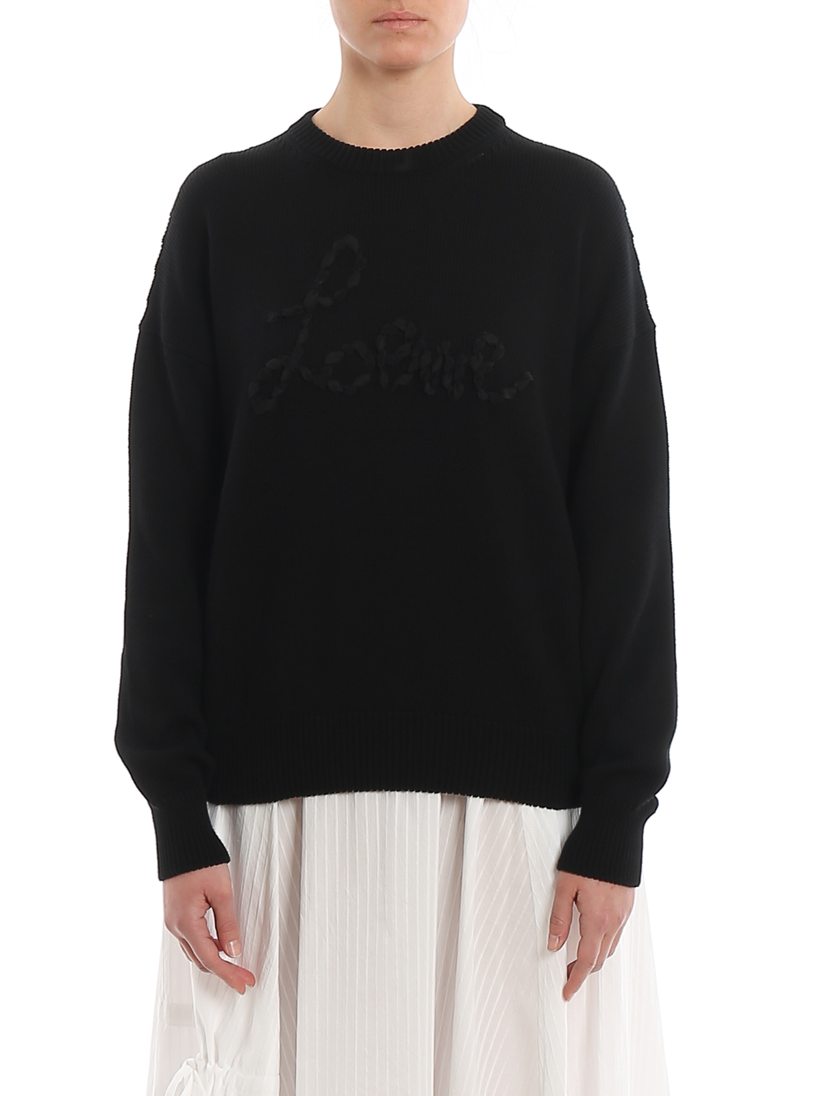 loewe stitch sweater