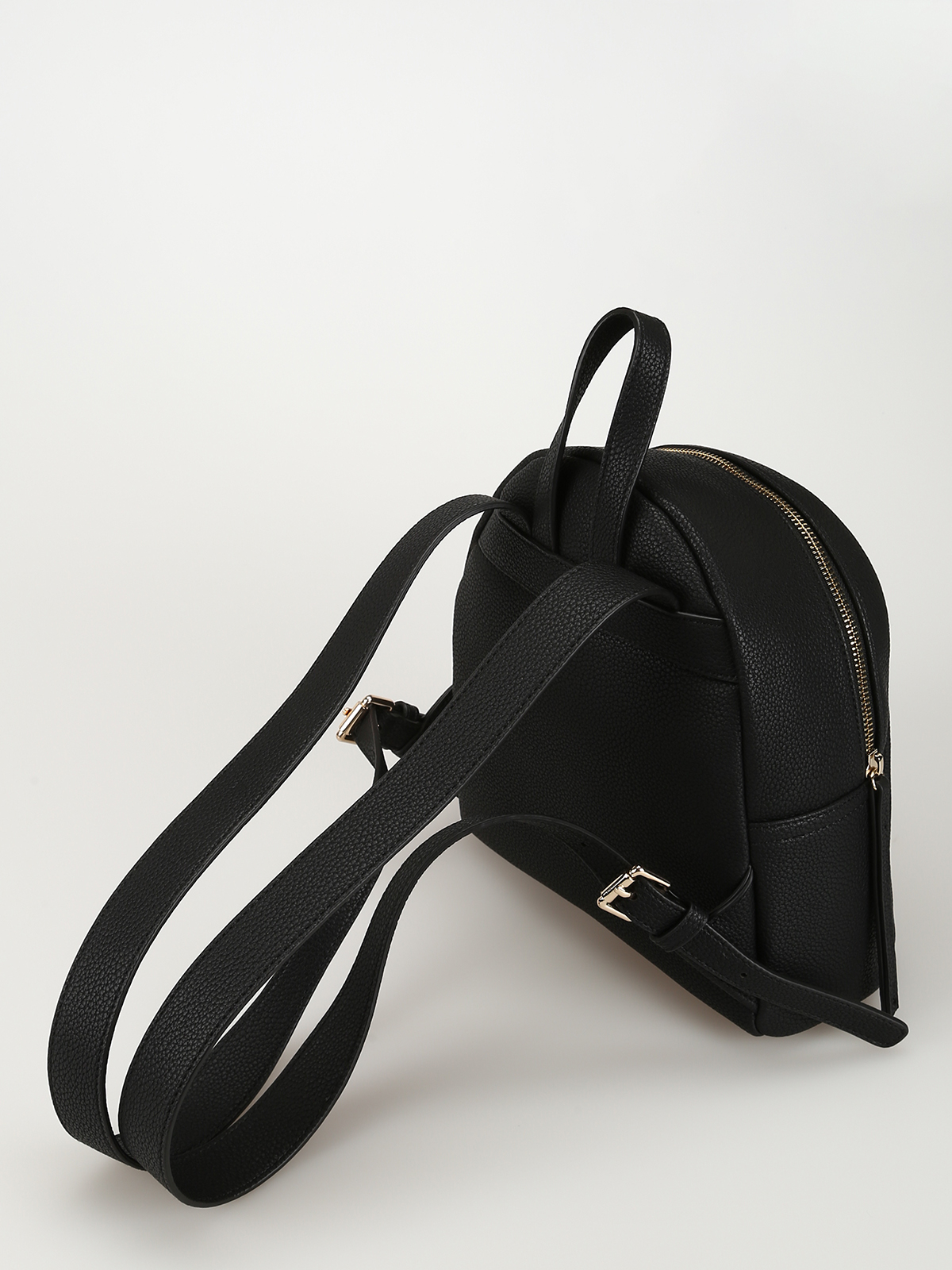 moschino leather backpack