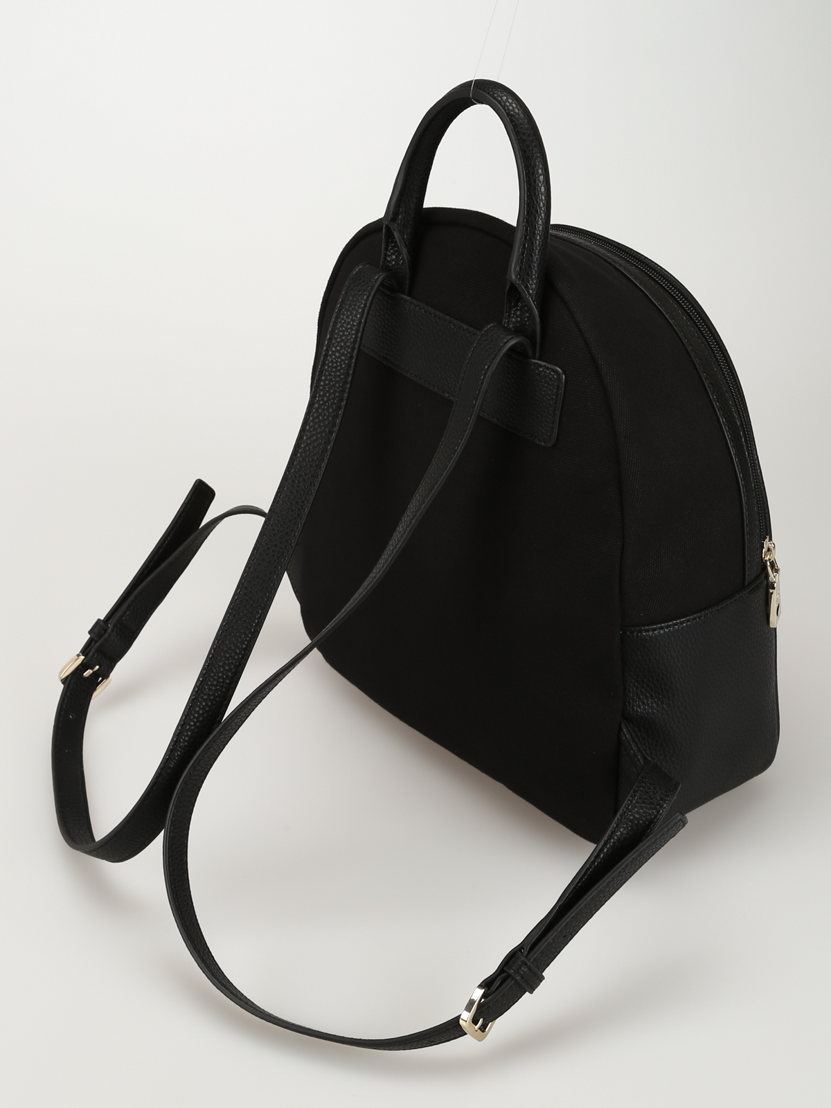 moschino leather backpack