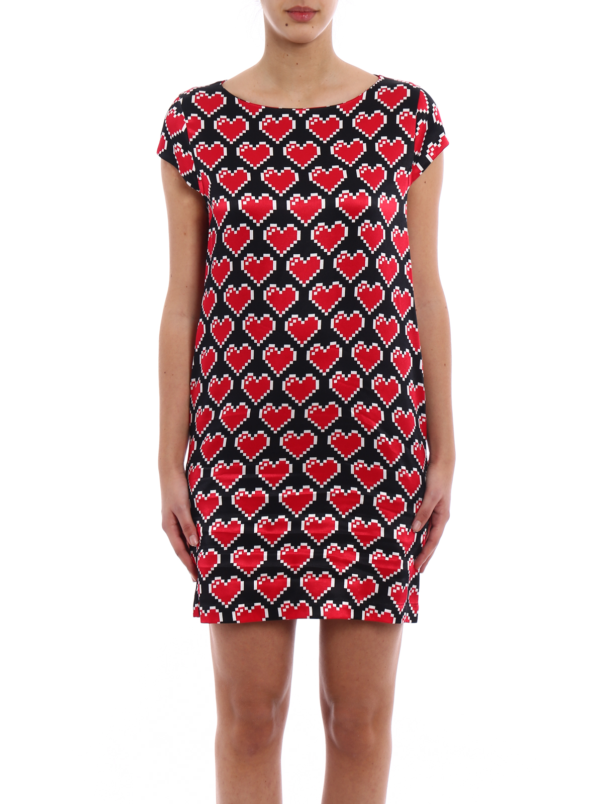 Love Moschino - Pixel heart all-over 