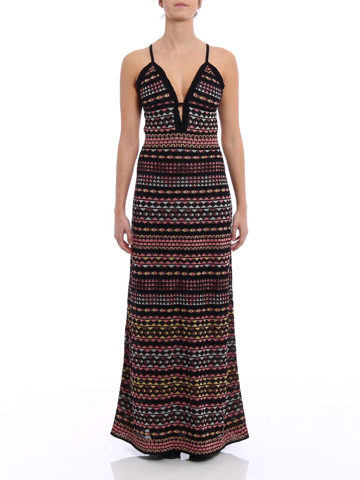 Maxi dresses M Missoni - Cut-out detailed knitted maxi dress ...