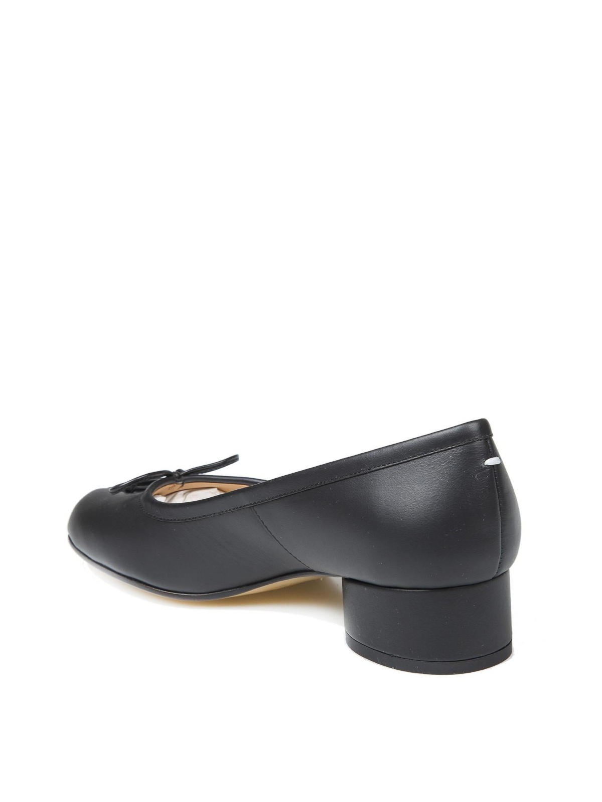 Maison Margiela - Tabi leather ballerinas - flat shoes ...