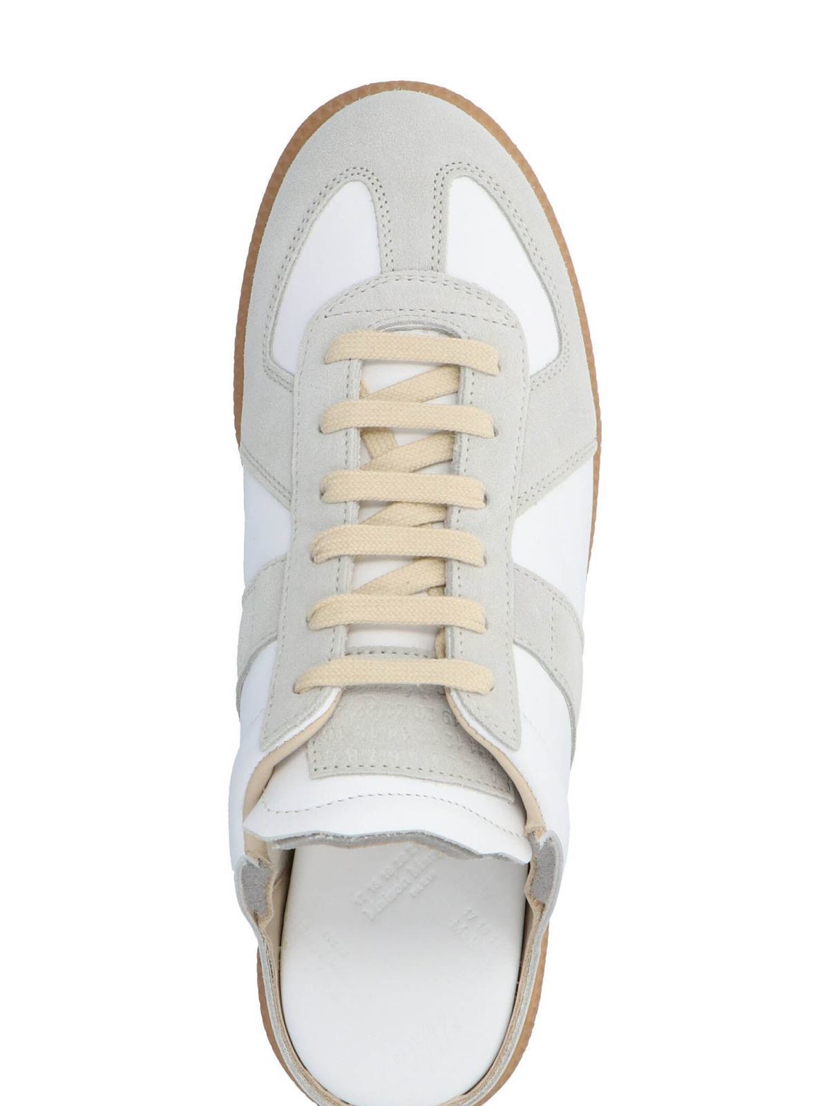 Trainers Maison Margiela - Open on the back Replica sneakers in white ...