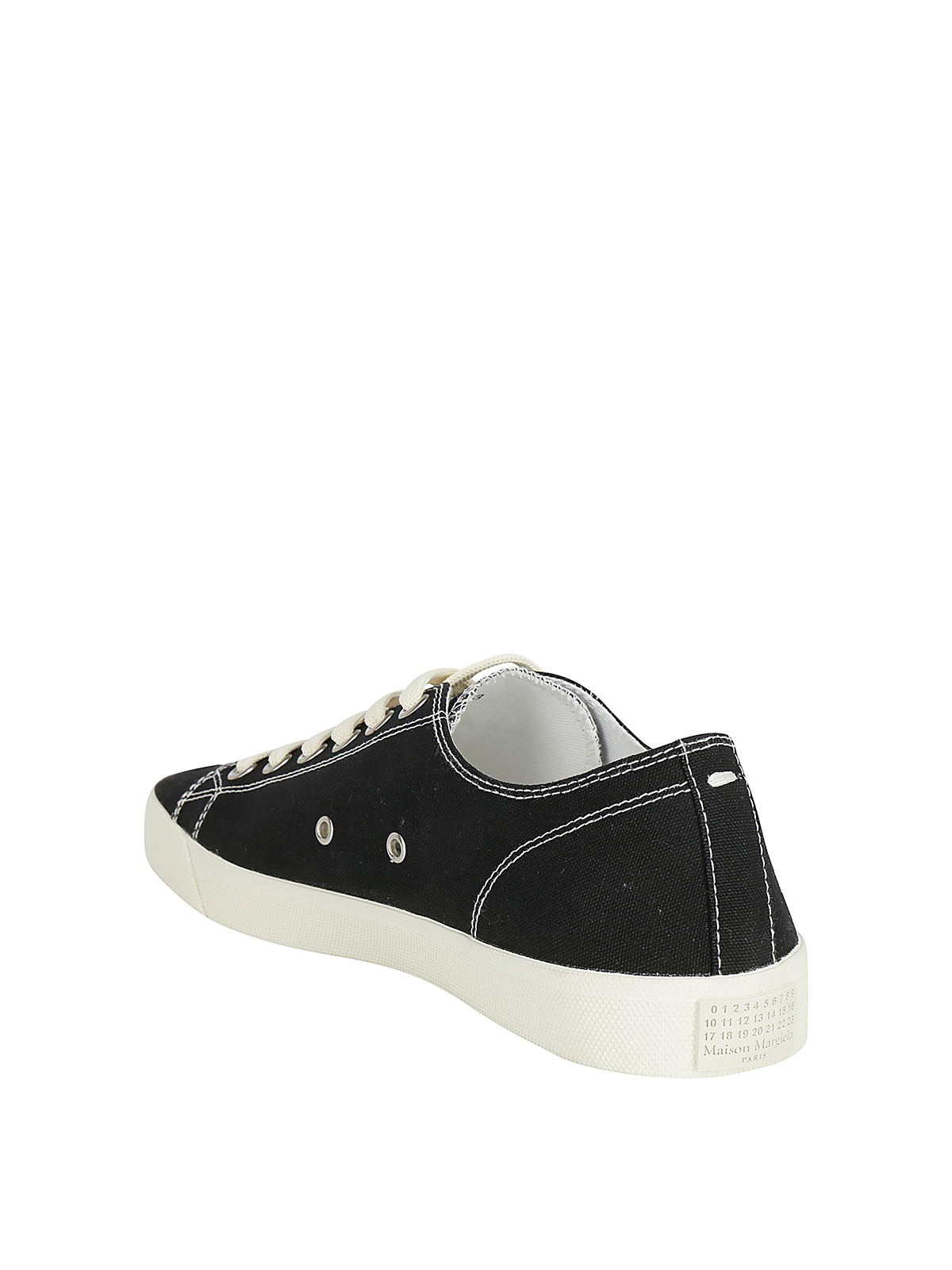 maison margiela women's tabi canvas sneakers