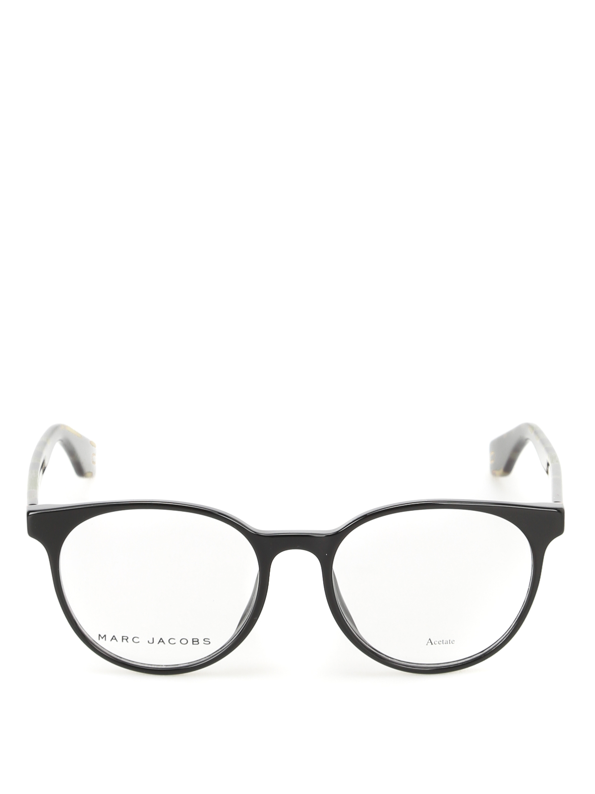 Glasses Marc Jacobs - Tortoise arms black eyeglasses - MARC28380718