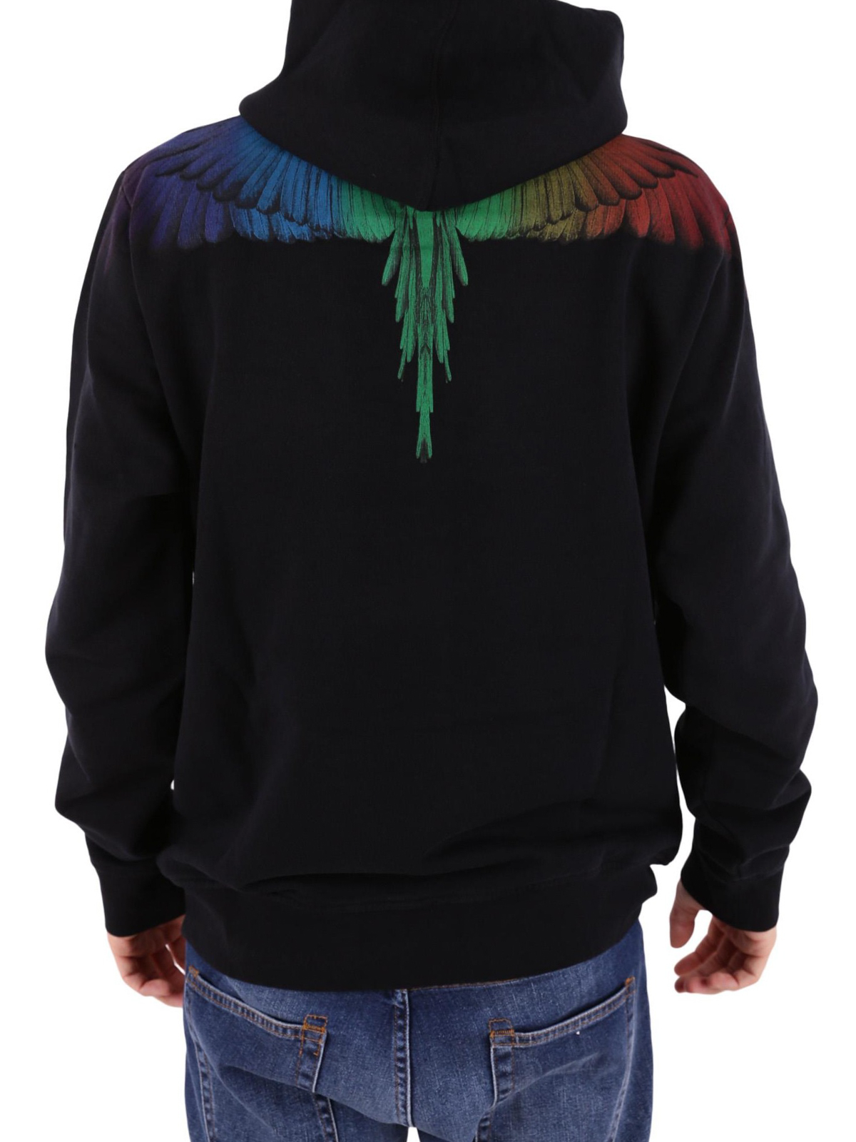 dybde Vejfremstillingsproces Dwelling Sweatshirts & Sweaters Marcelo Burlon - Rainbow Wings cotton hoodie -  CMBB007S186300071088