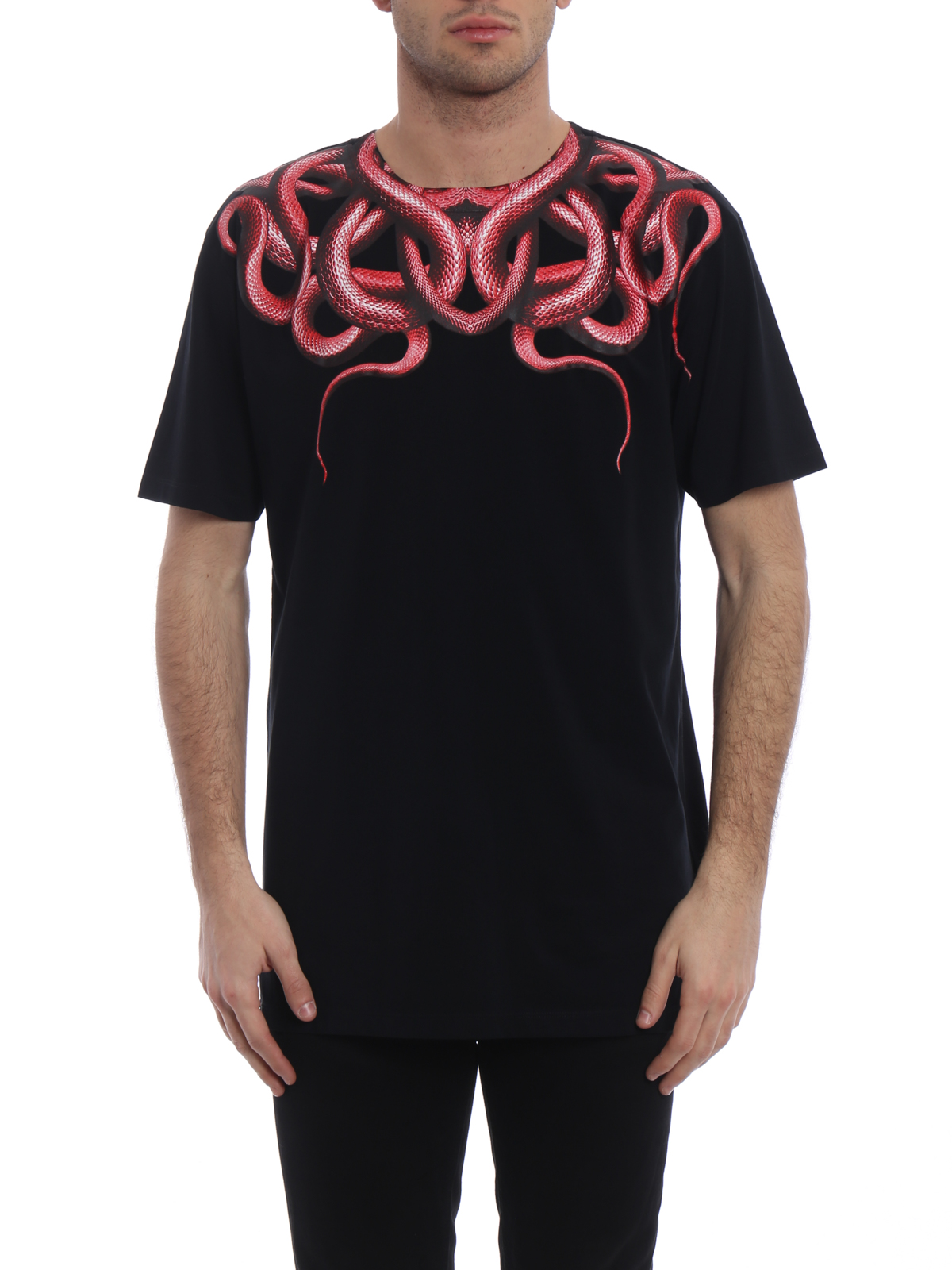 Marcelo Burlon - Snake T-shirt - t-shirts - CMAA018S180010091020