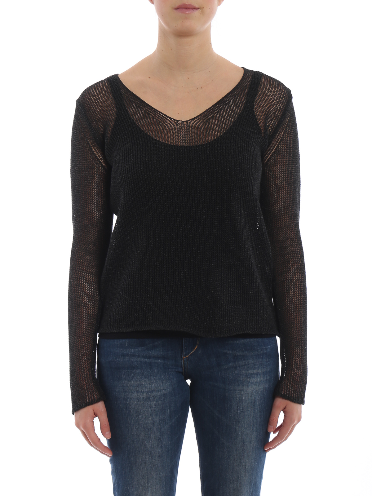 black v necks