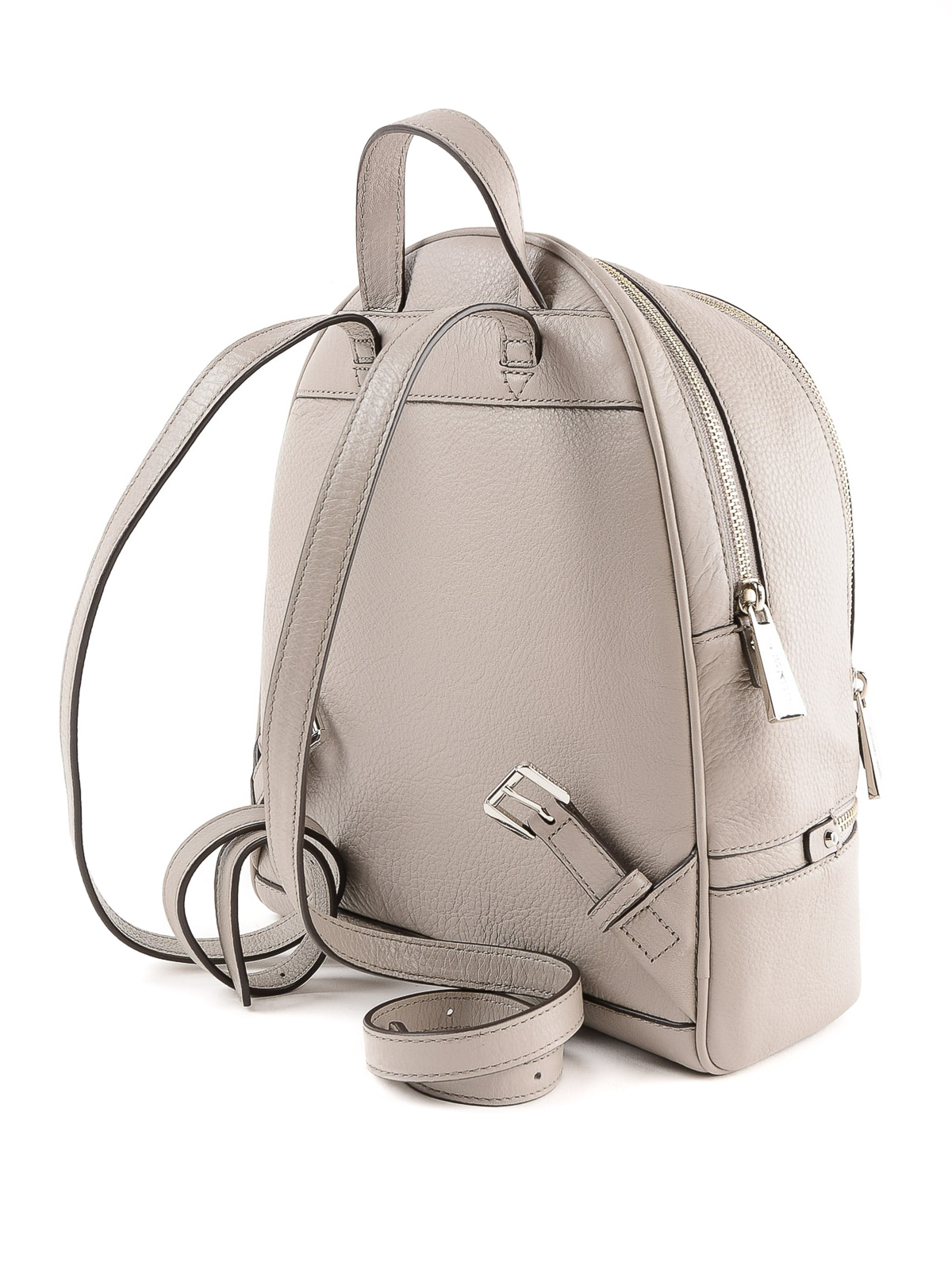Backpacks Michael Kors - Rhea pearl grey leather backpack - 30S5SEZB1L081
