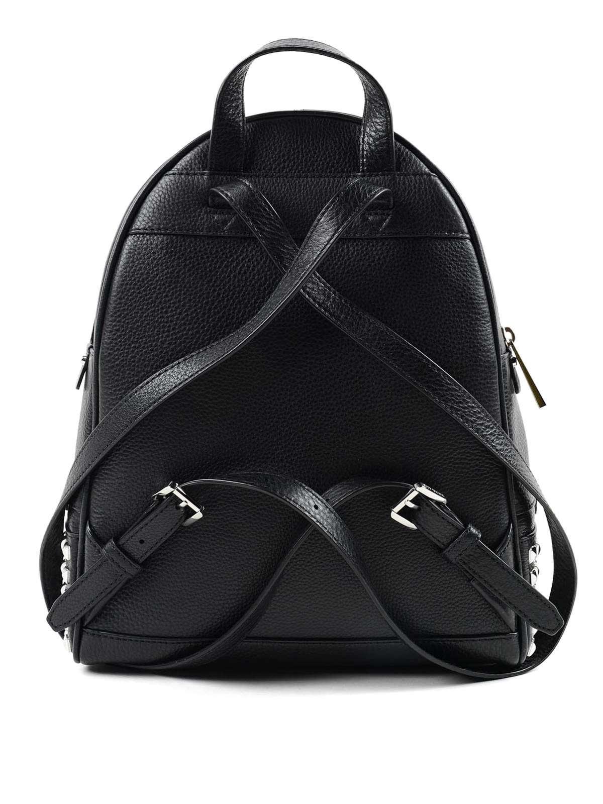 rhea studded leather backpack