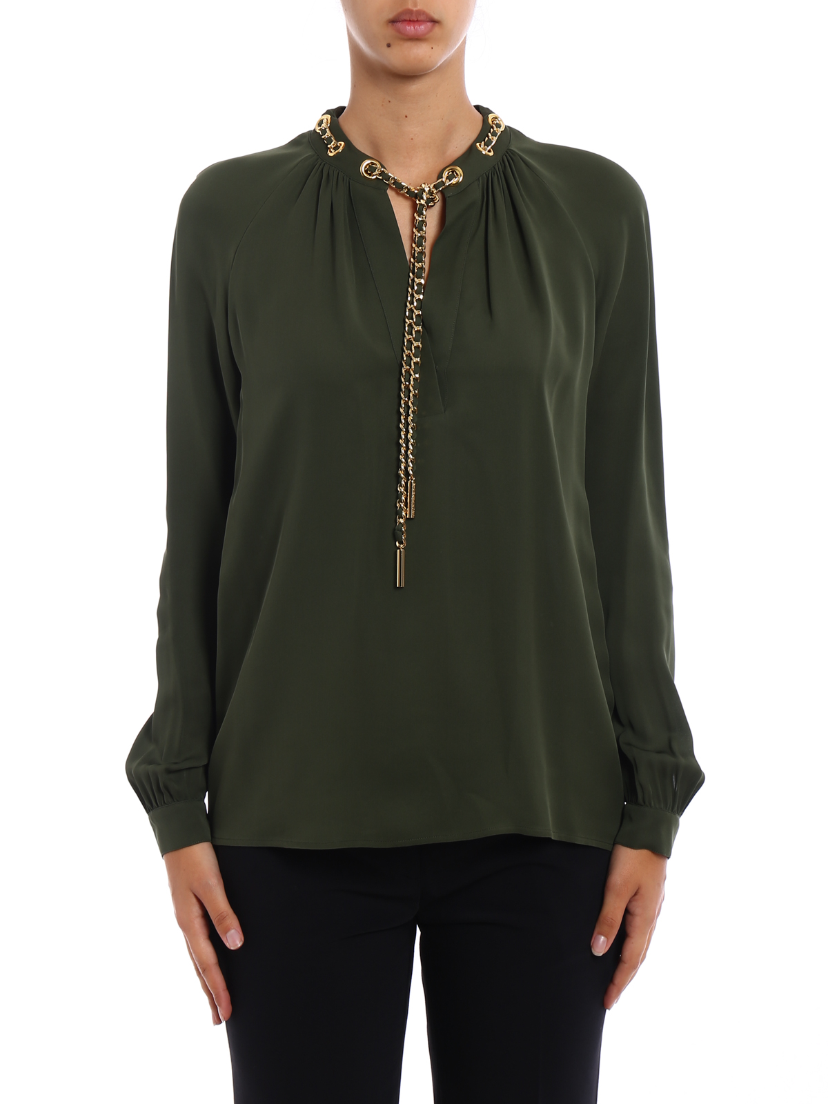 Blusas Michael Kors Blusa Oscuro - MU74L8FVY0345 | iKRIX.com