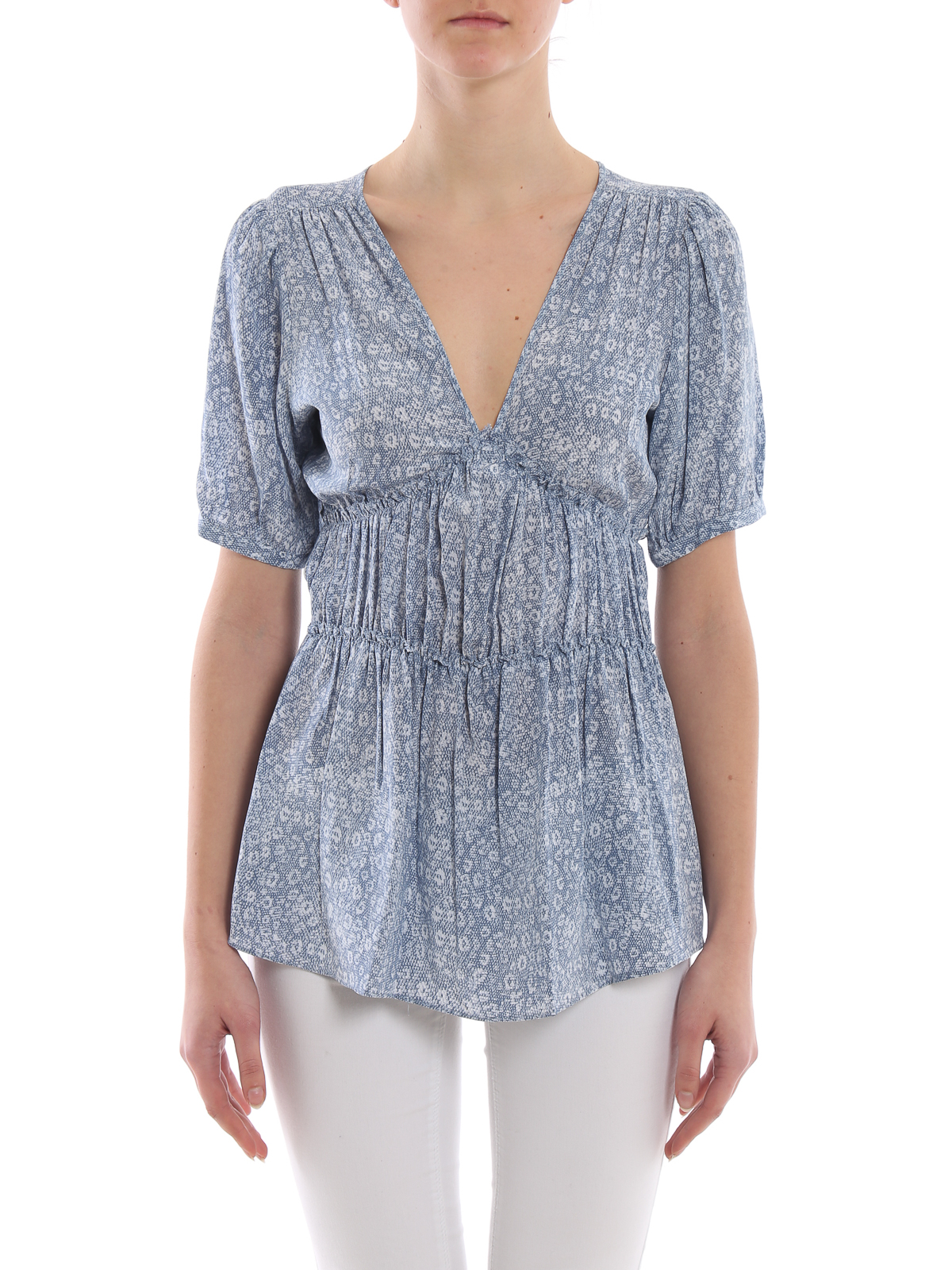 michael kors blouses grey