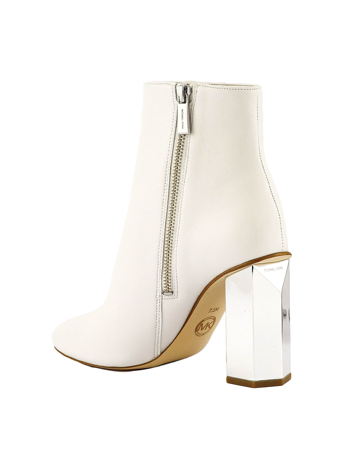 michael kors white ankle boots