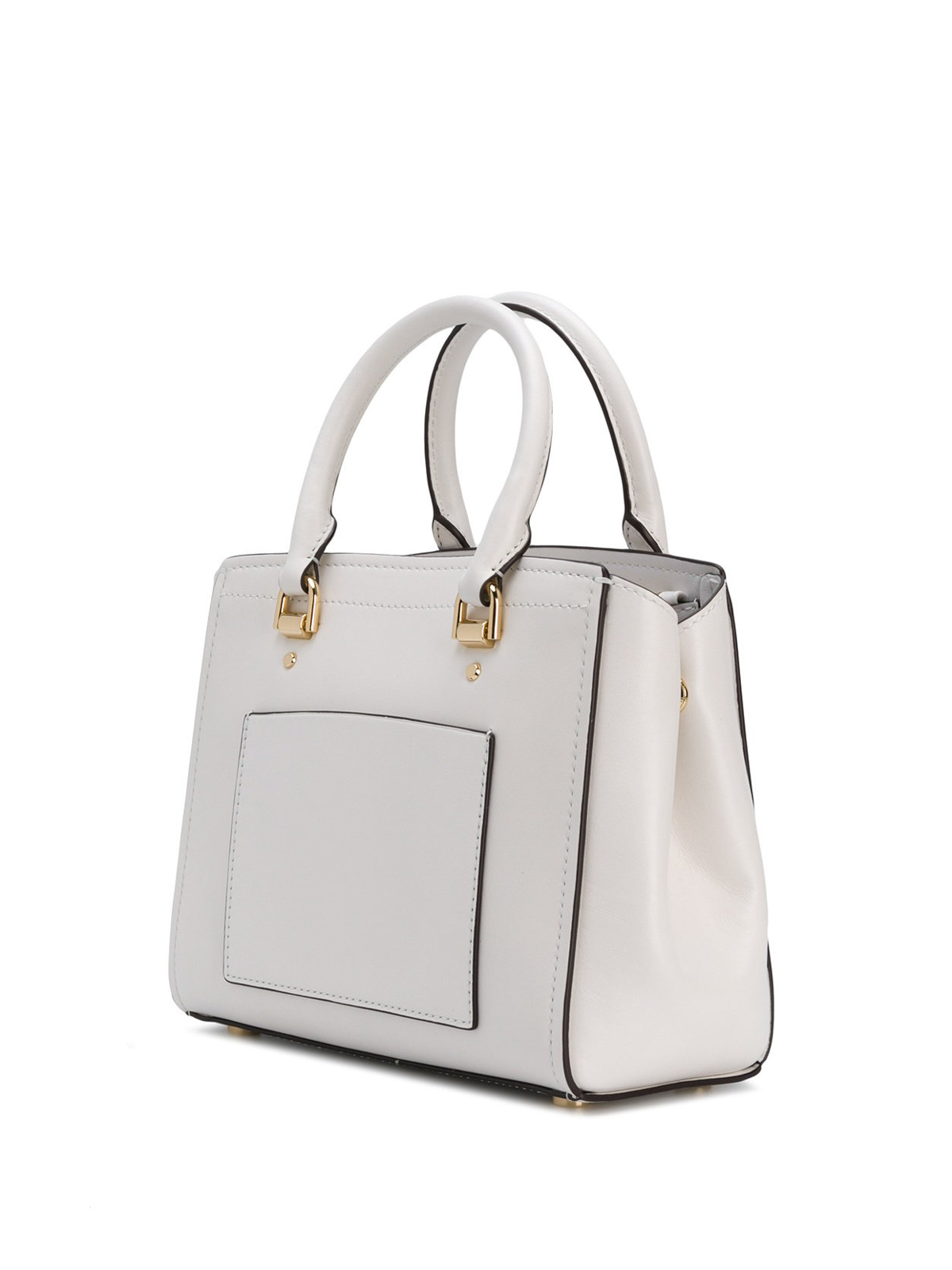 white leather handbags