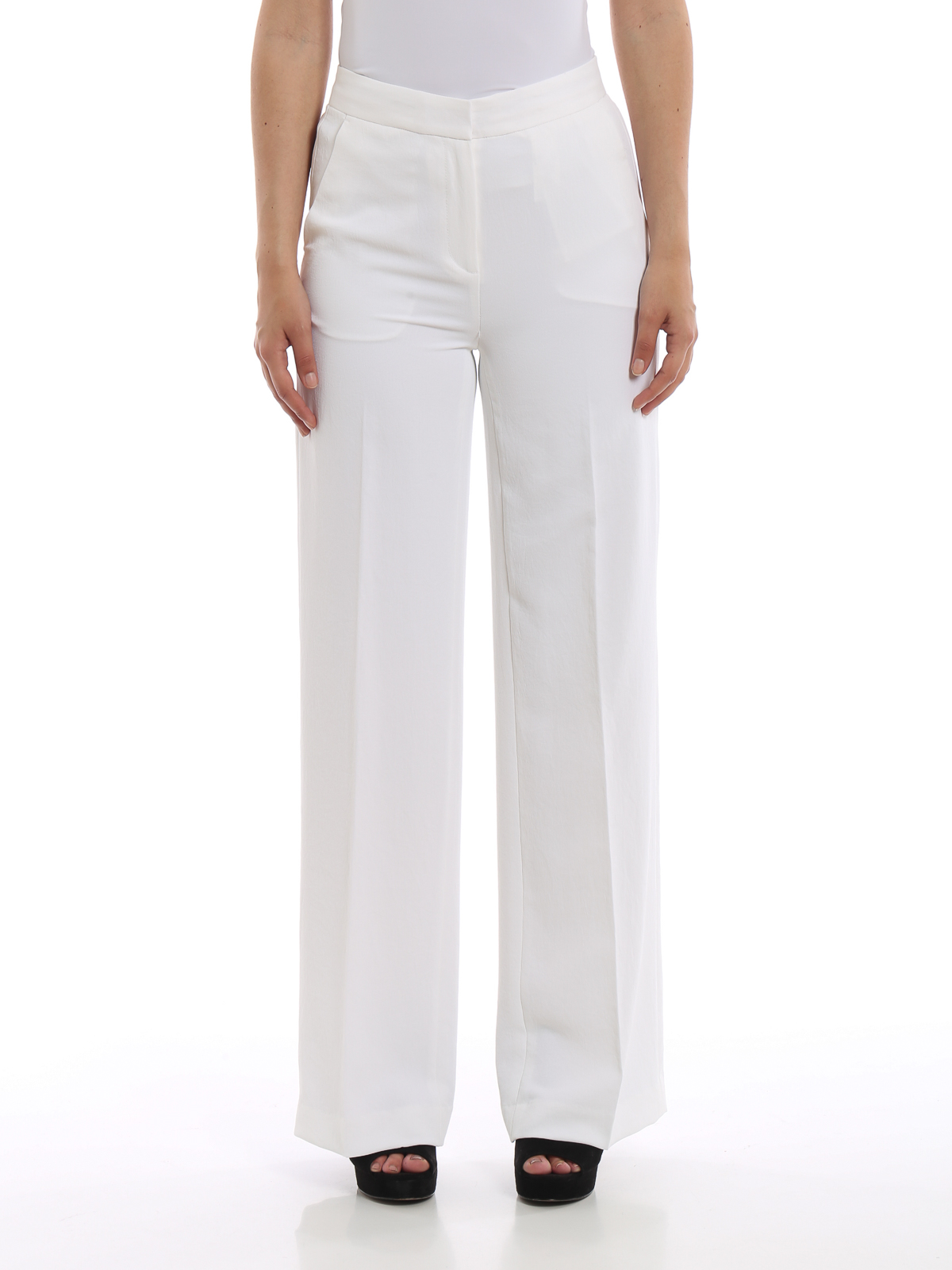 Casual trousers Michael Kors - High-rise palazzo trousers - MS93H3WB4J100