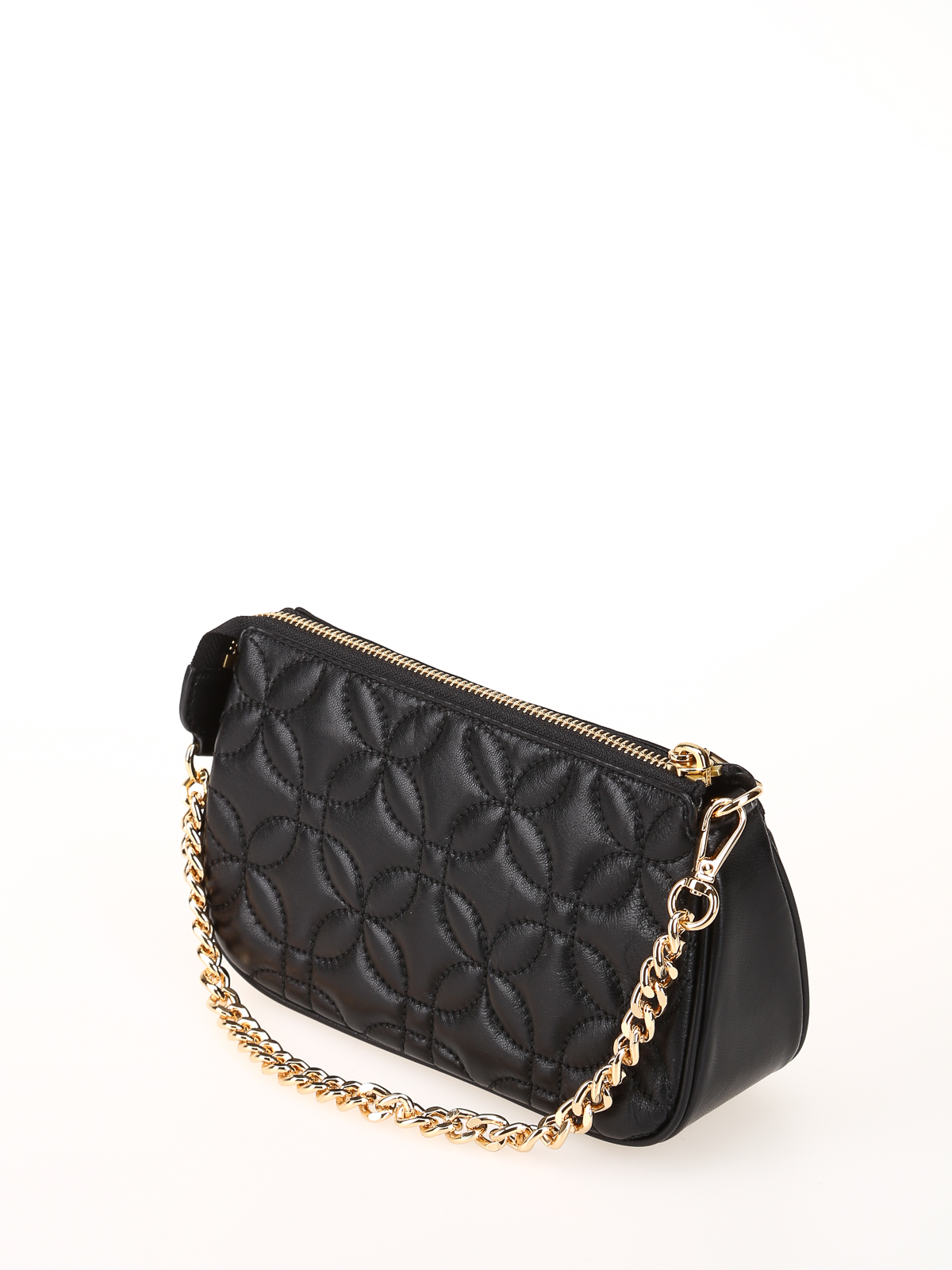 Clutches Michael Kors - MD Chain black quilted leather clutch -  32H8GF9C6T001