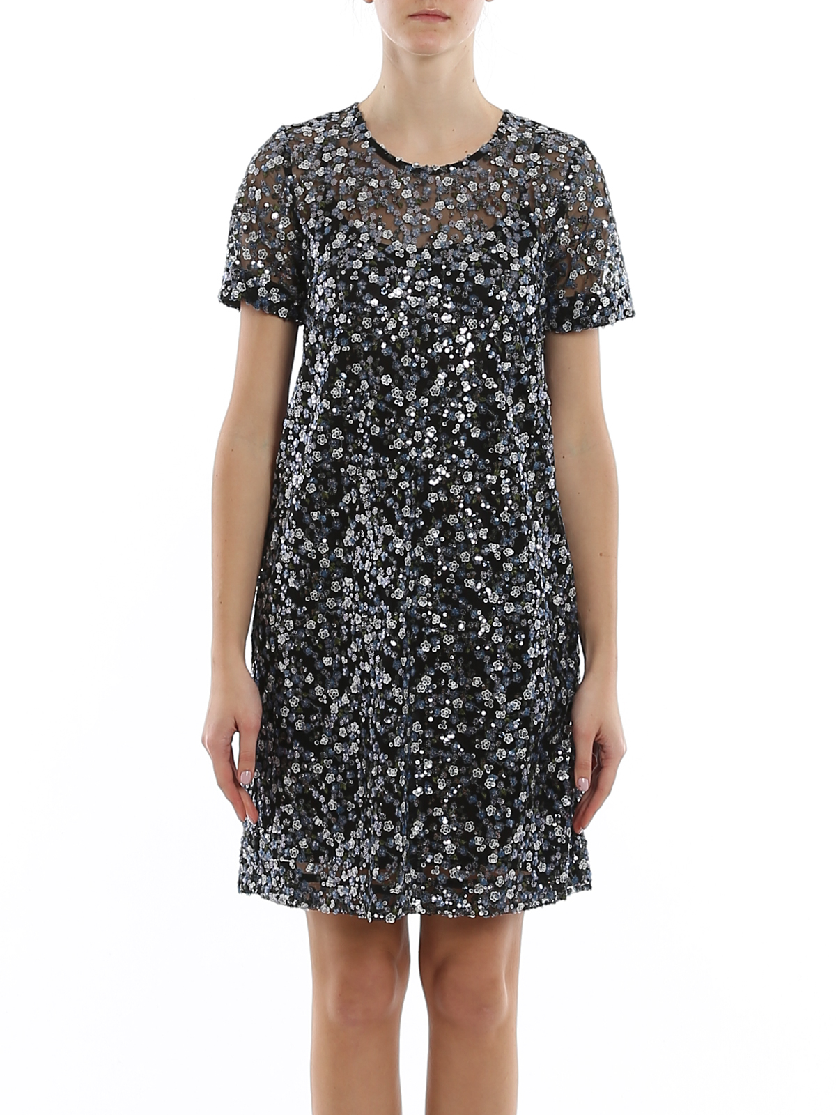 Cocktail dresses Michael Kors - Floral sequined dress - MS08ZKTE6R539