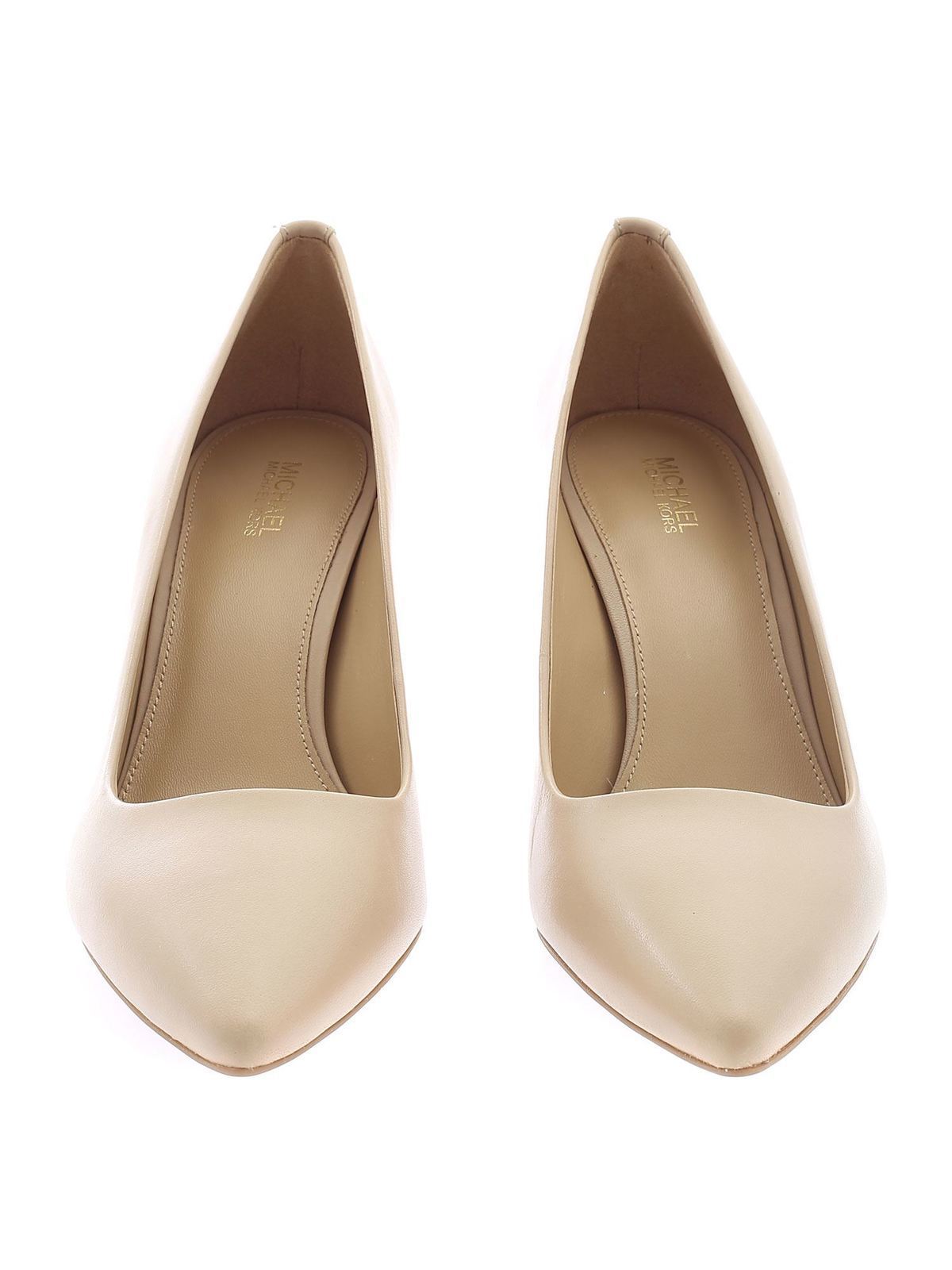 Court shoes Michael Kors - Dorothy leather pumps in nude color -  40F6DOMP1L112
