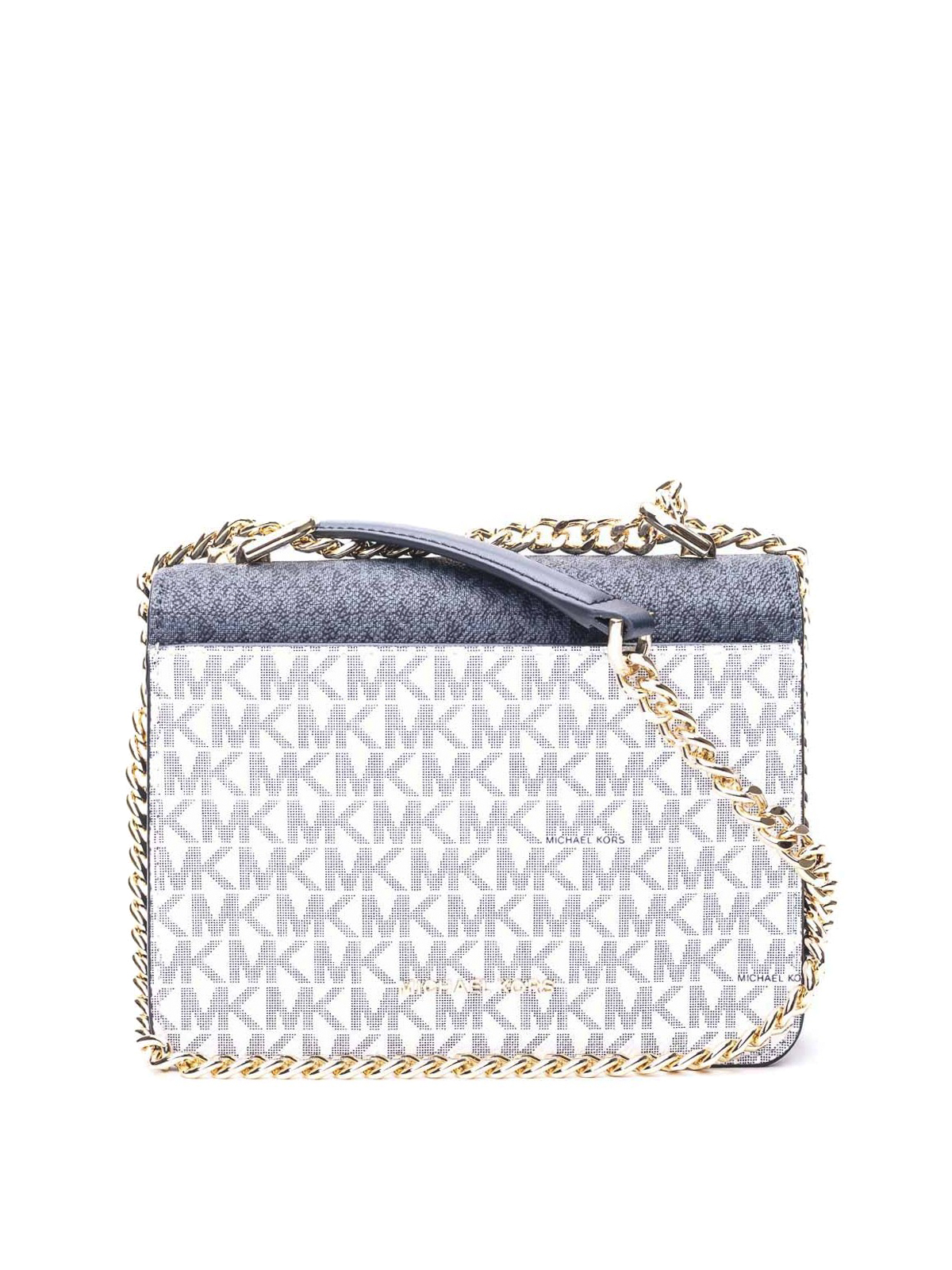 small blue michael kors purse