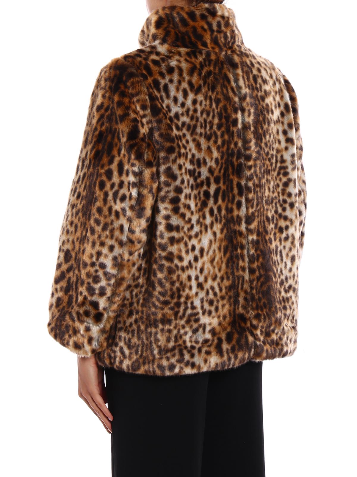 Fur & Shearling Coats Michael Kors - Animal print faux fur A-line coat -  77C815M52709