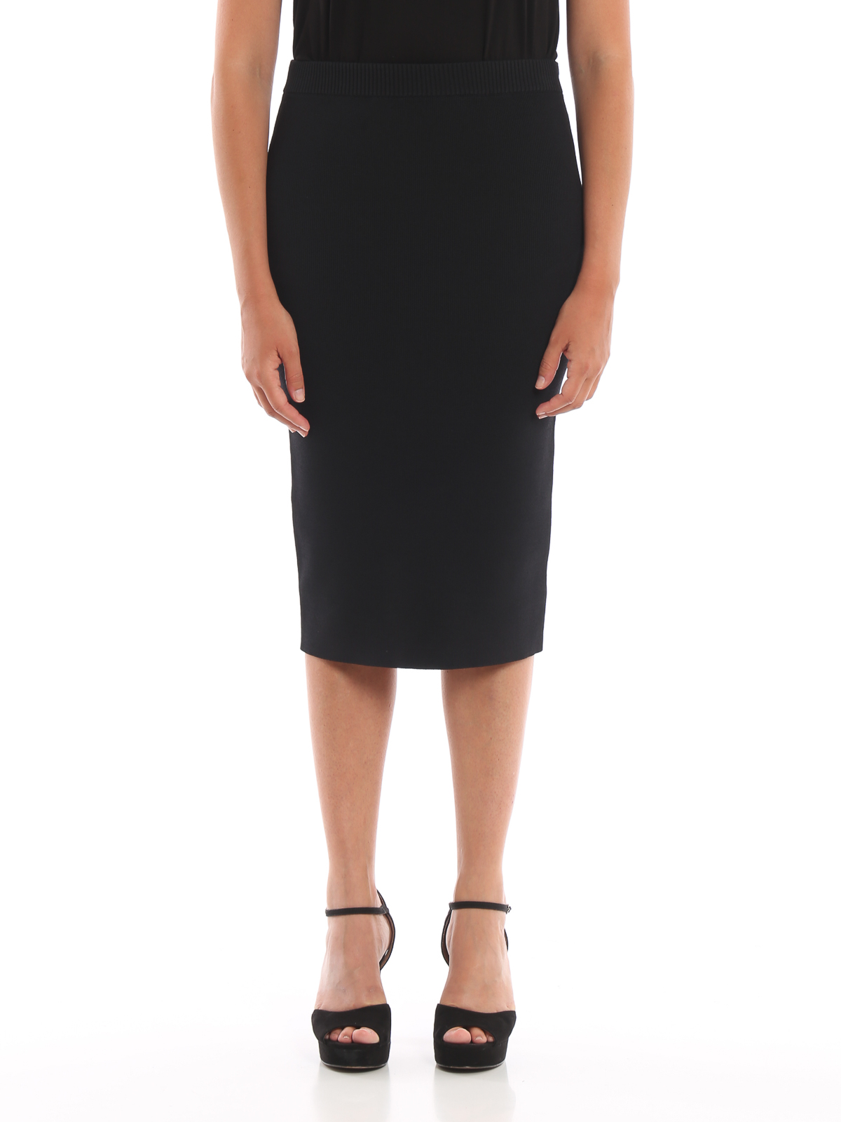 Knee length skirts & Midi Michael Kors - Knitted pencil skirt -  MU97EZD5ZV001