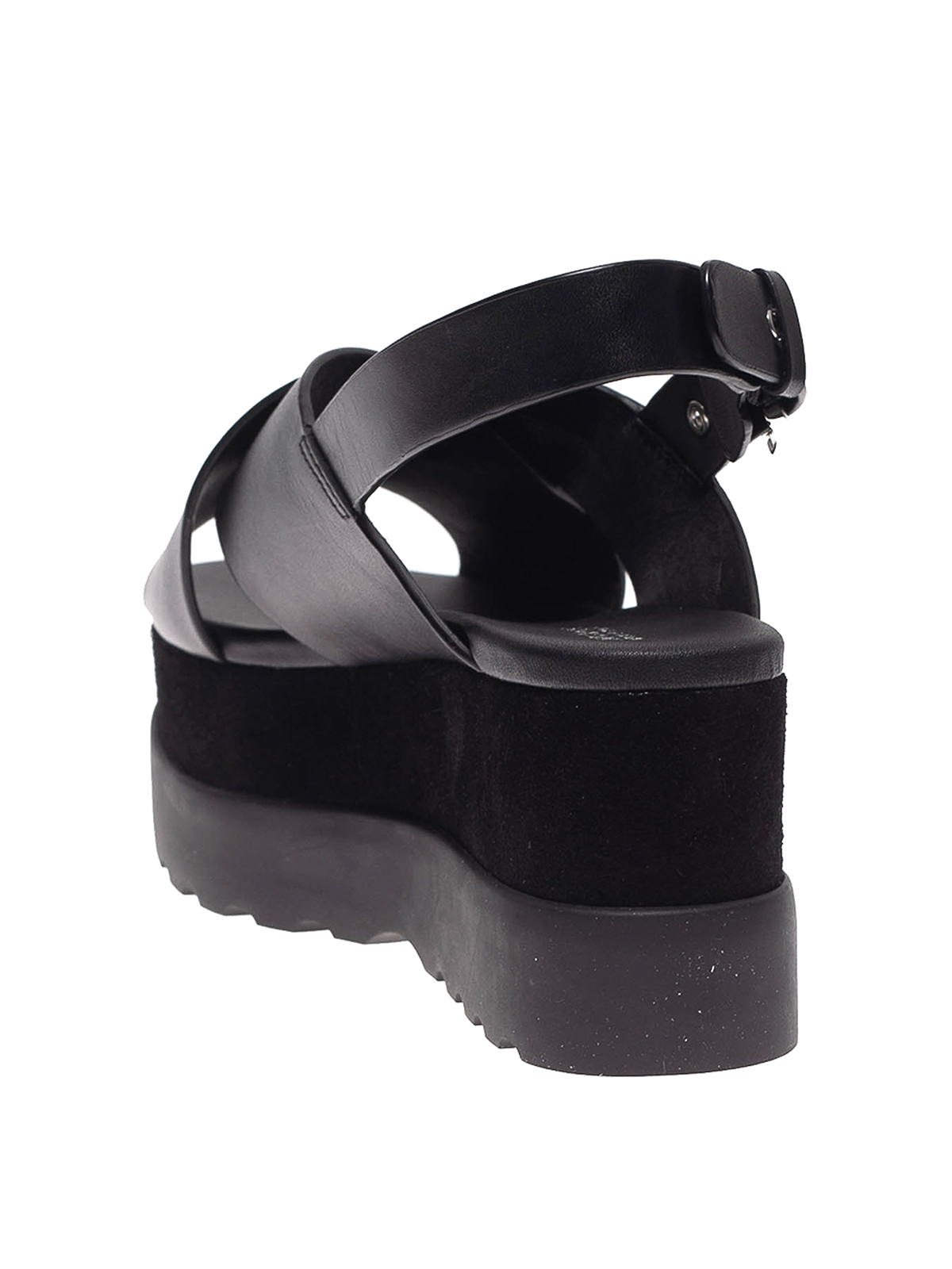 Sandals Michael Kors - Becker black wedge sandals - 40S0BKFA2L001