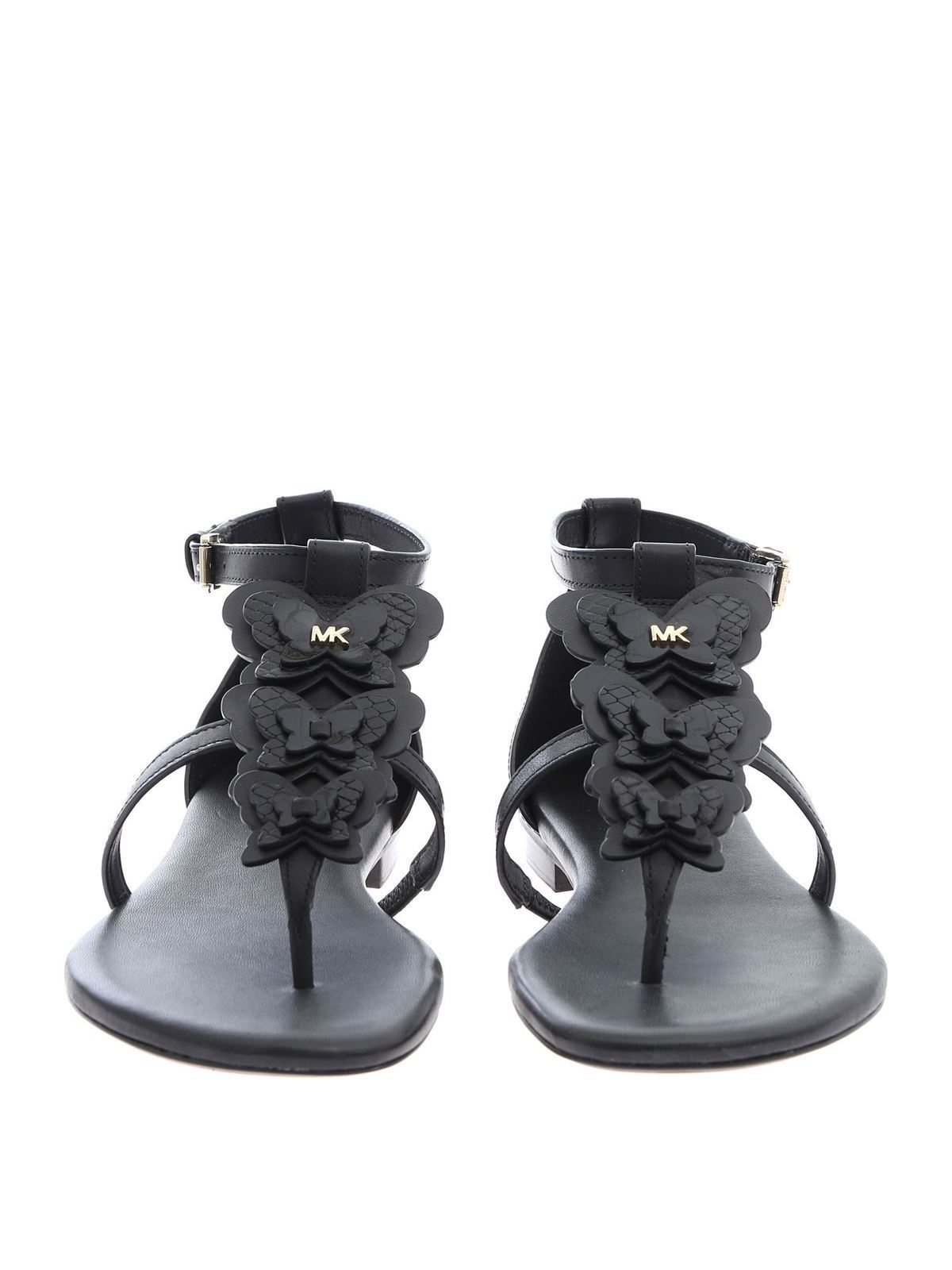 Sandals Michael Kors - Black Felicity thong sandals - 40S9FEFA1LBLACK