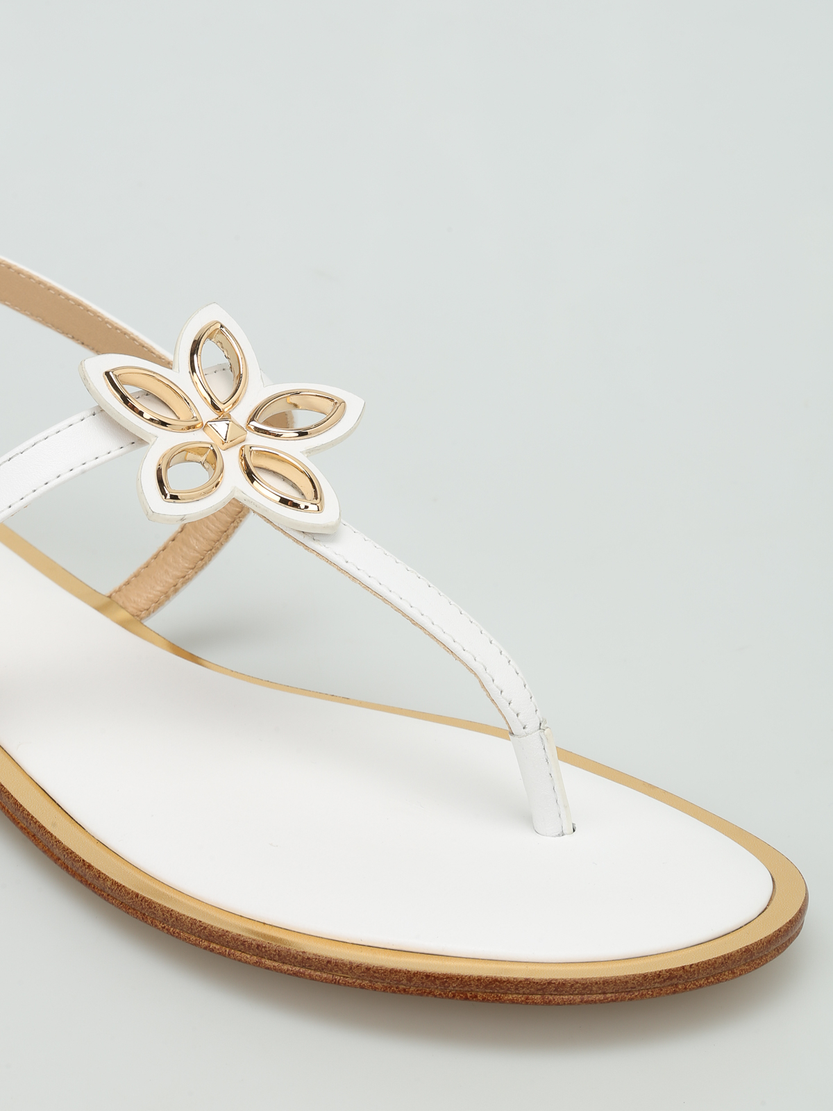 michael kors sandals with flowers