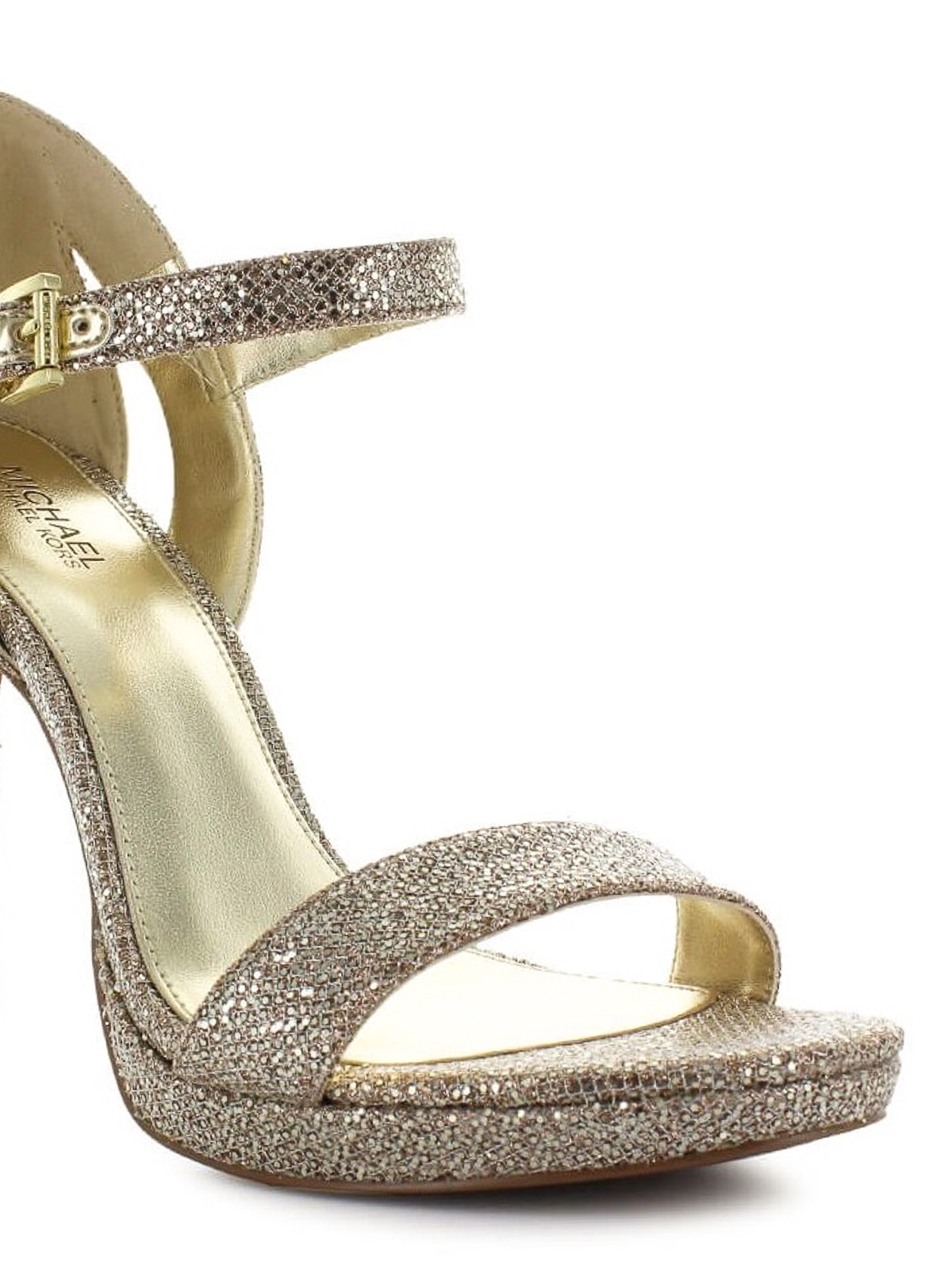 Sandals Michael Kors - Tamra glitter heeled sandals - 40S8TMHS1D063