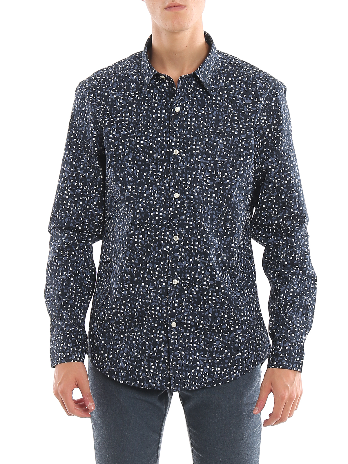 Shirts Michael Kors - Printed cotton shirt - CF94CK47BU401 