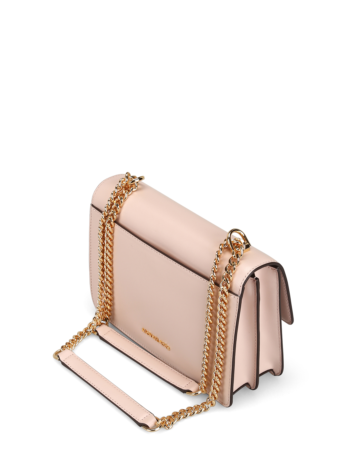 Michael Kors - Jade L light pink smooth leather bag - shoulder bags - 30S9GJ4L9L187