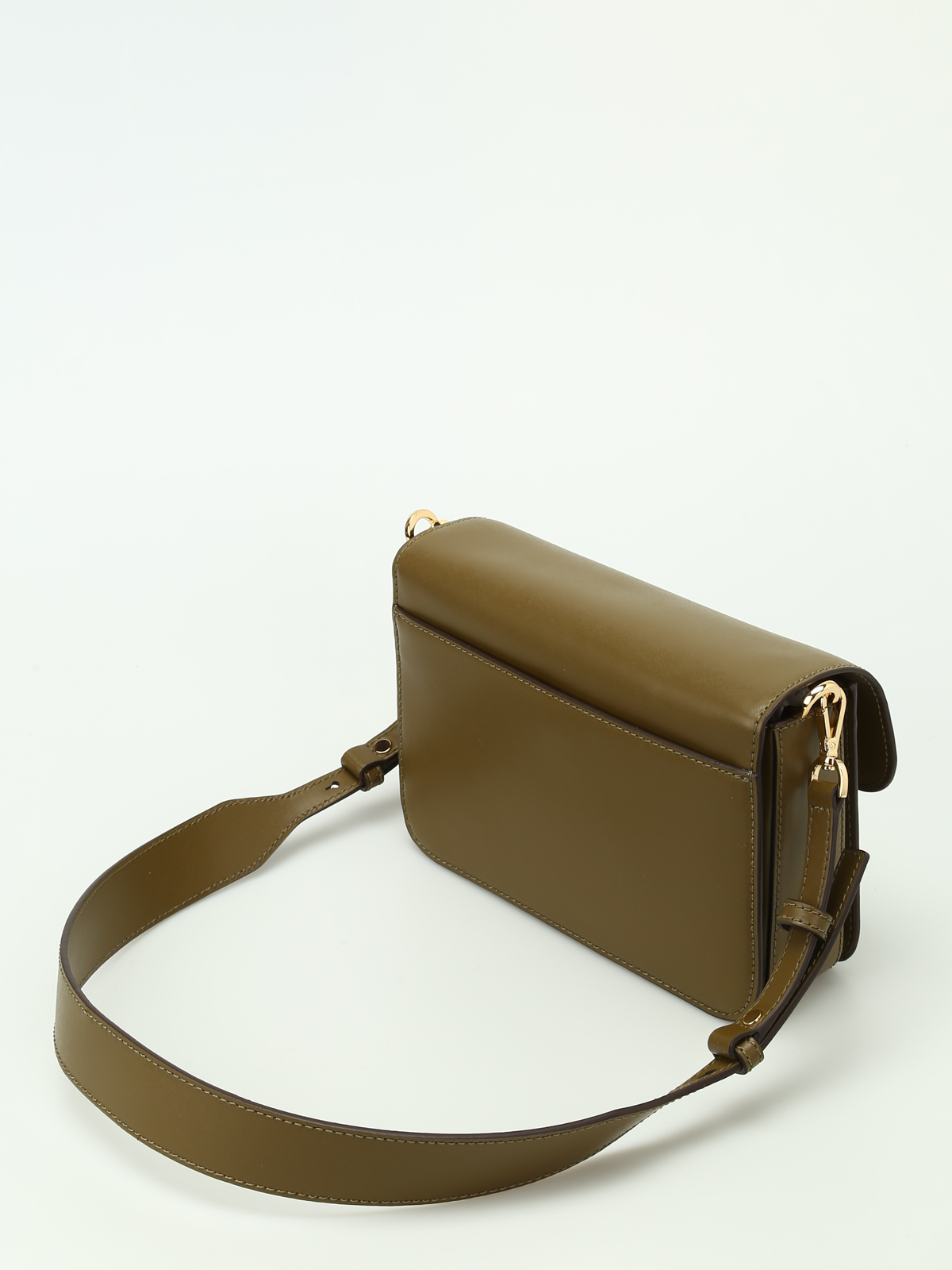 Michael Kors Women Sloan Editor Leather Shoulder Handbag Crossbody Bag   Black  eBay